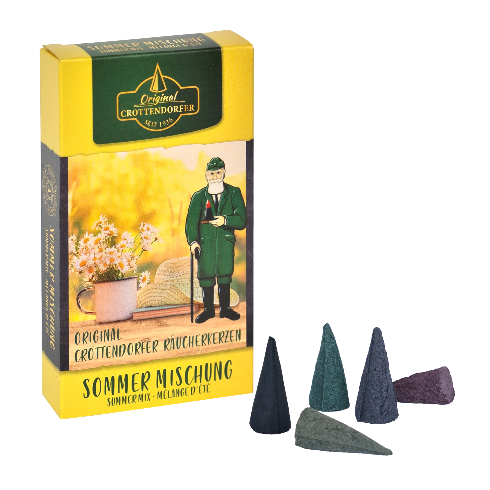 Original Crottendorfer Räucherkerzen Sommermischung