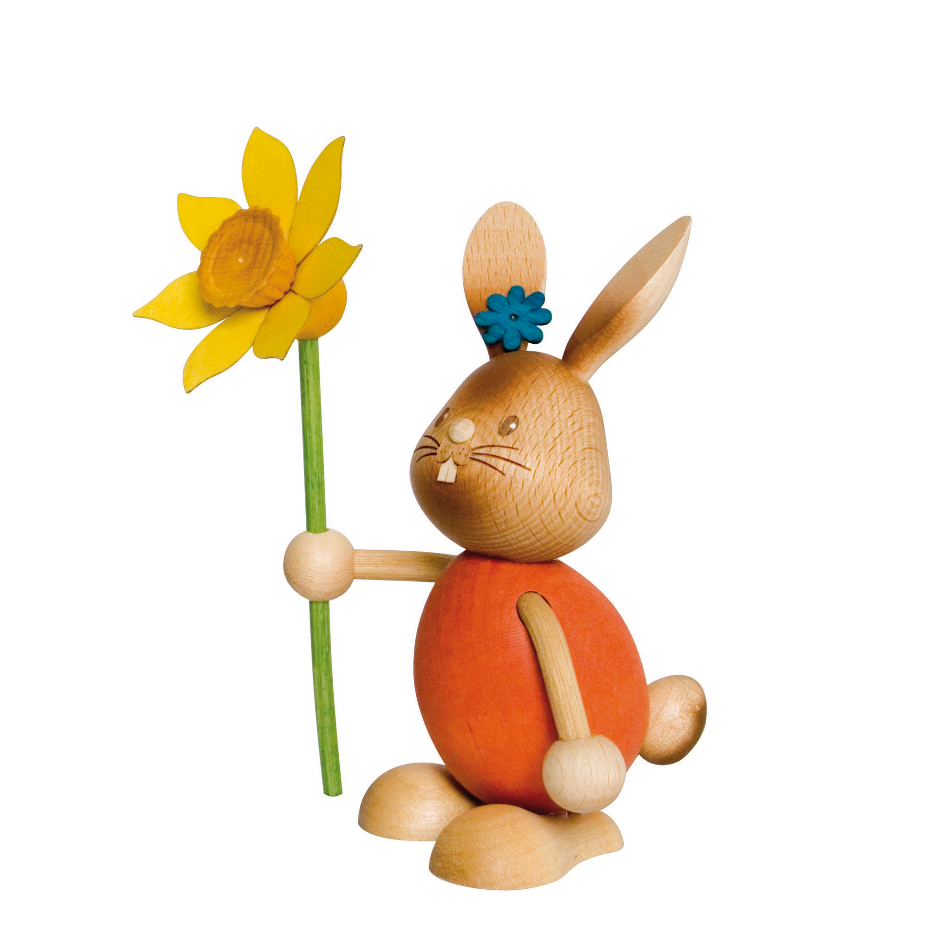 Stupsi Hase mit Blume Stupsi Hase mit Blume