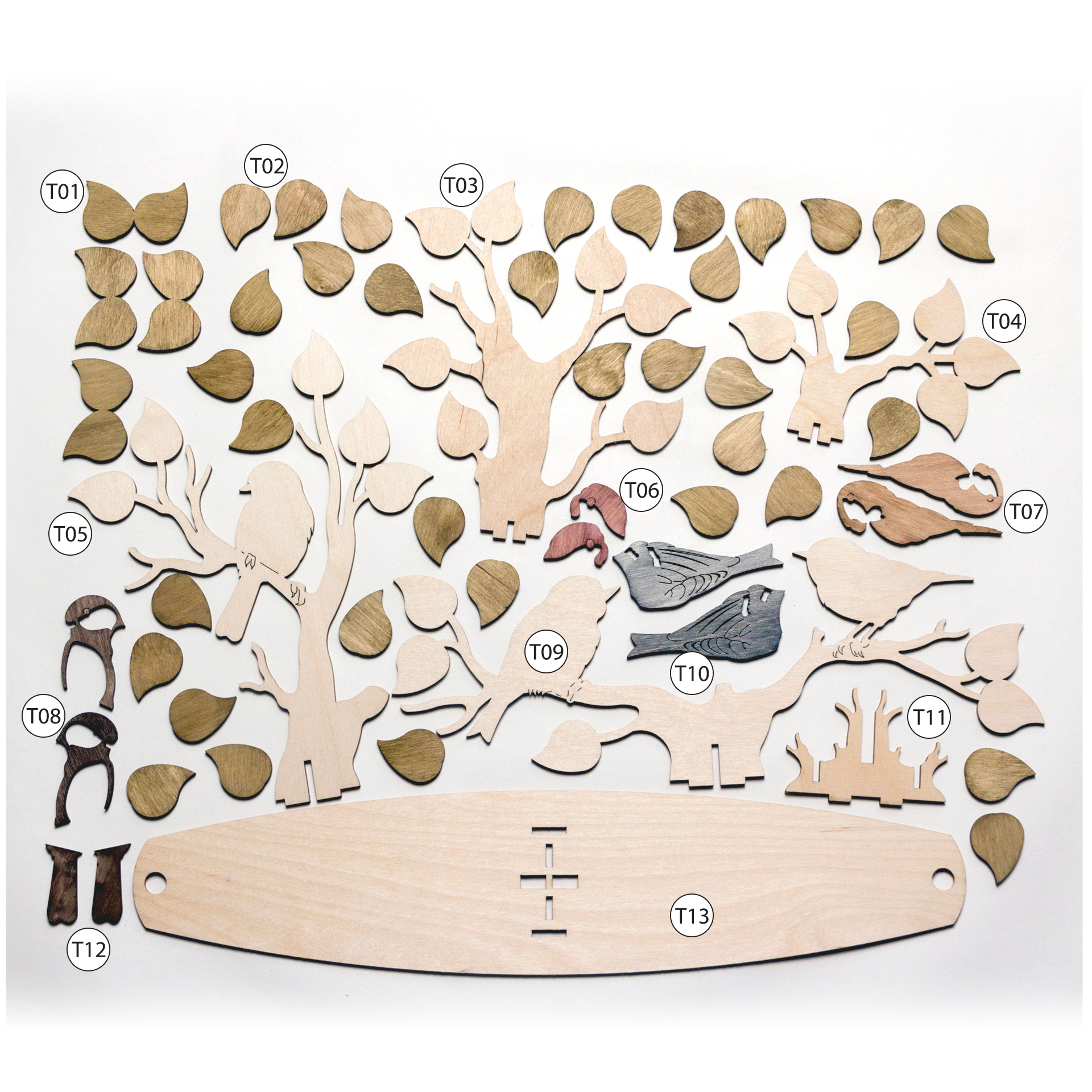 Austauschmotiv Vögel für BS Lichterbogen