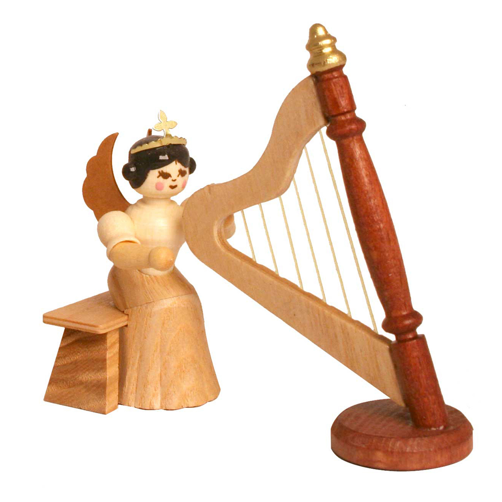 Engel mit Harfe, 5,5cm 