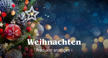 weihnachtliches Bild mit Tannenbaum, verlinkt zu den Weihnachtsprodukten