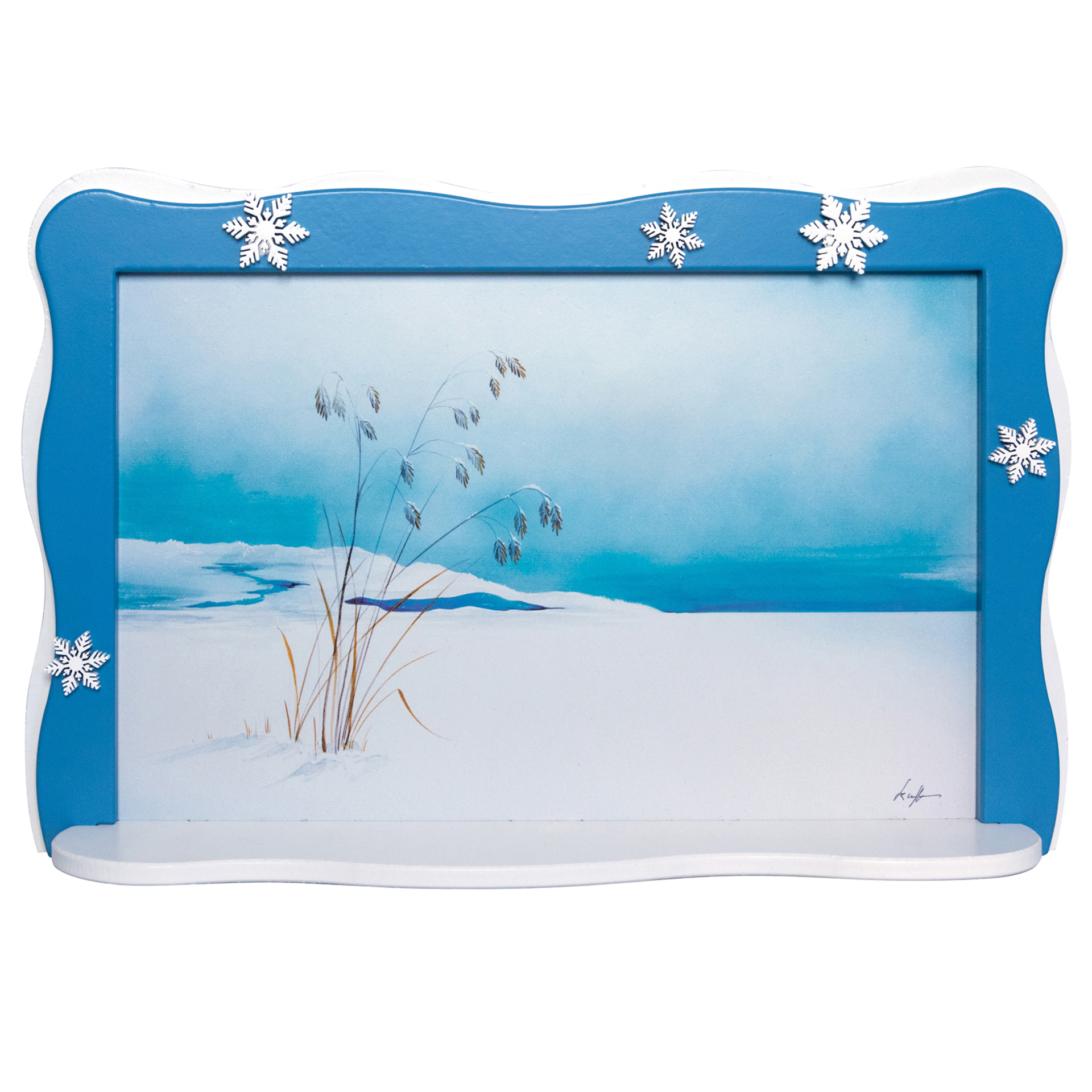 Schneeflöckchenbild Grashalme Schneeflöckchenbild Grashalme