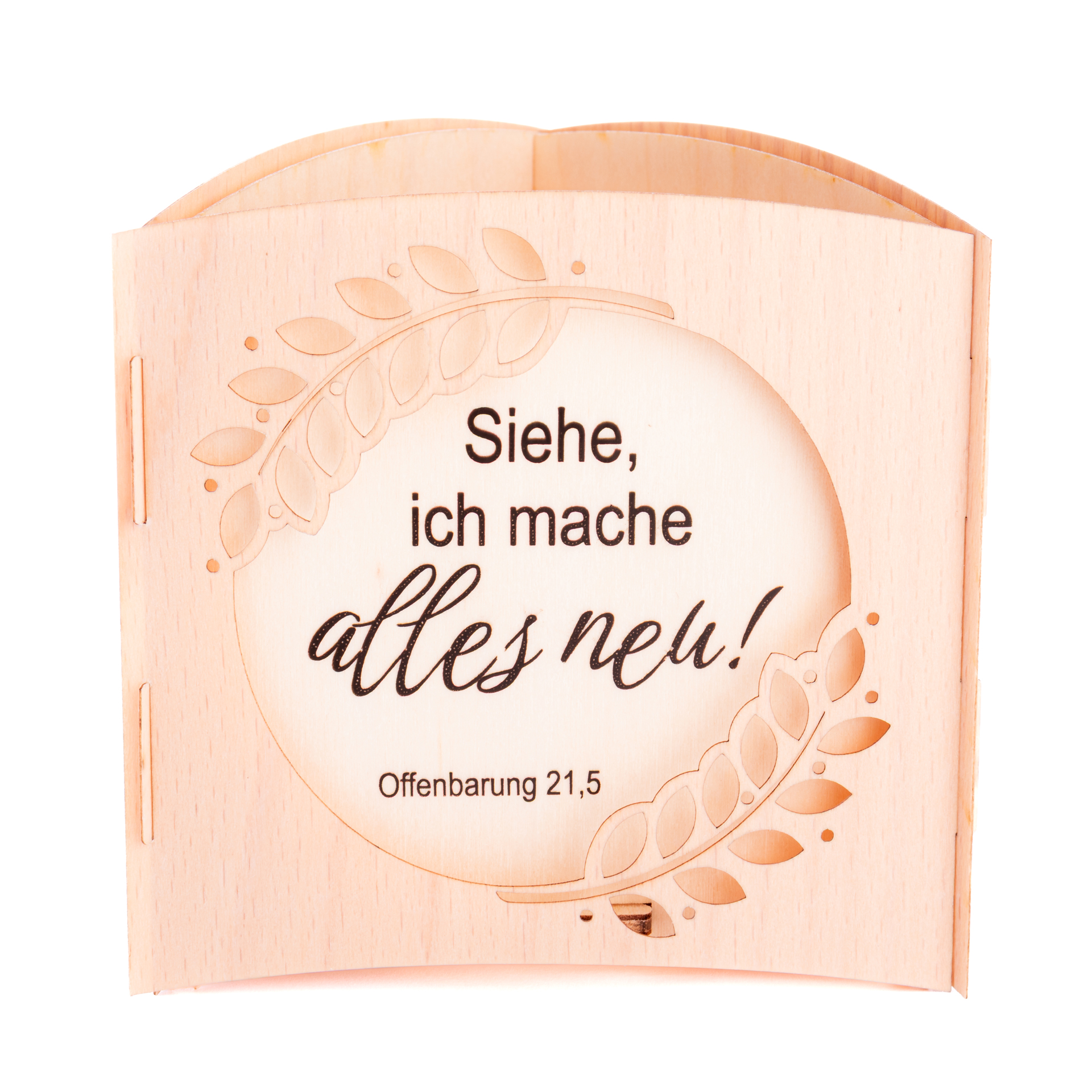 Motivleuchte Jahreslosung 2026, Offenbarung 21,5