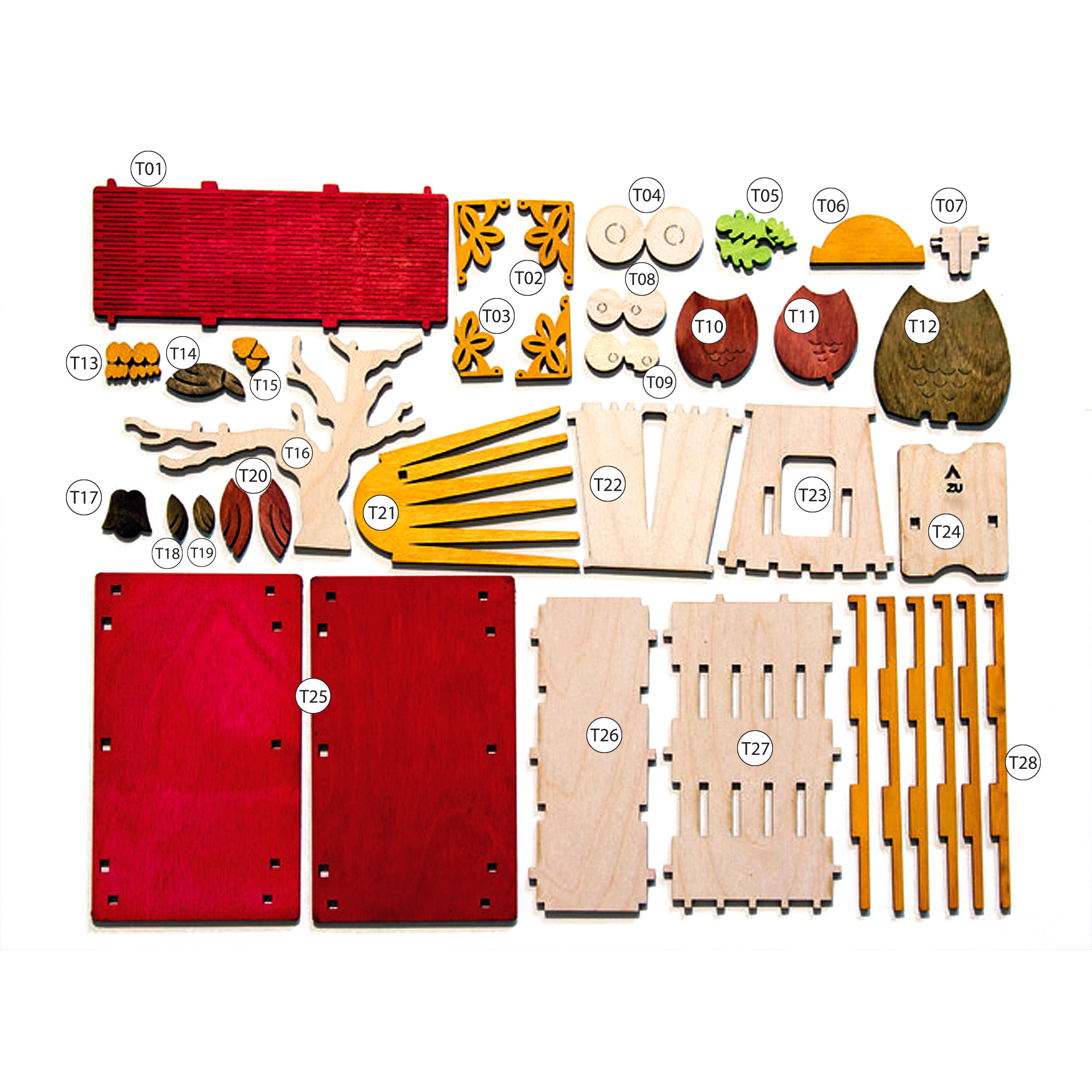 Bastelset Spardose Eulenbuch