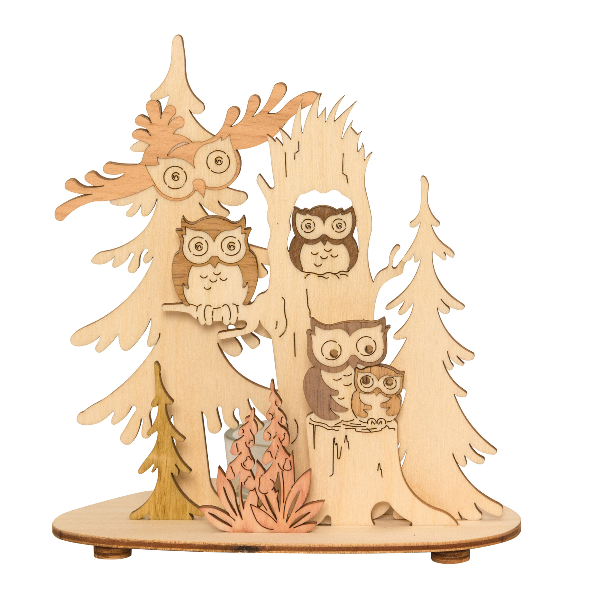 Teelichthalter Eule Teelichthalter Eule