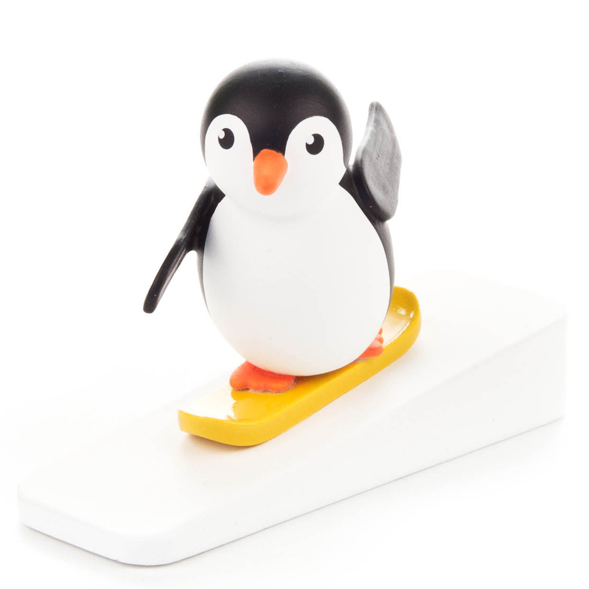 Pinguin mit Snowboard
