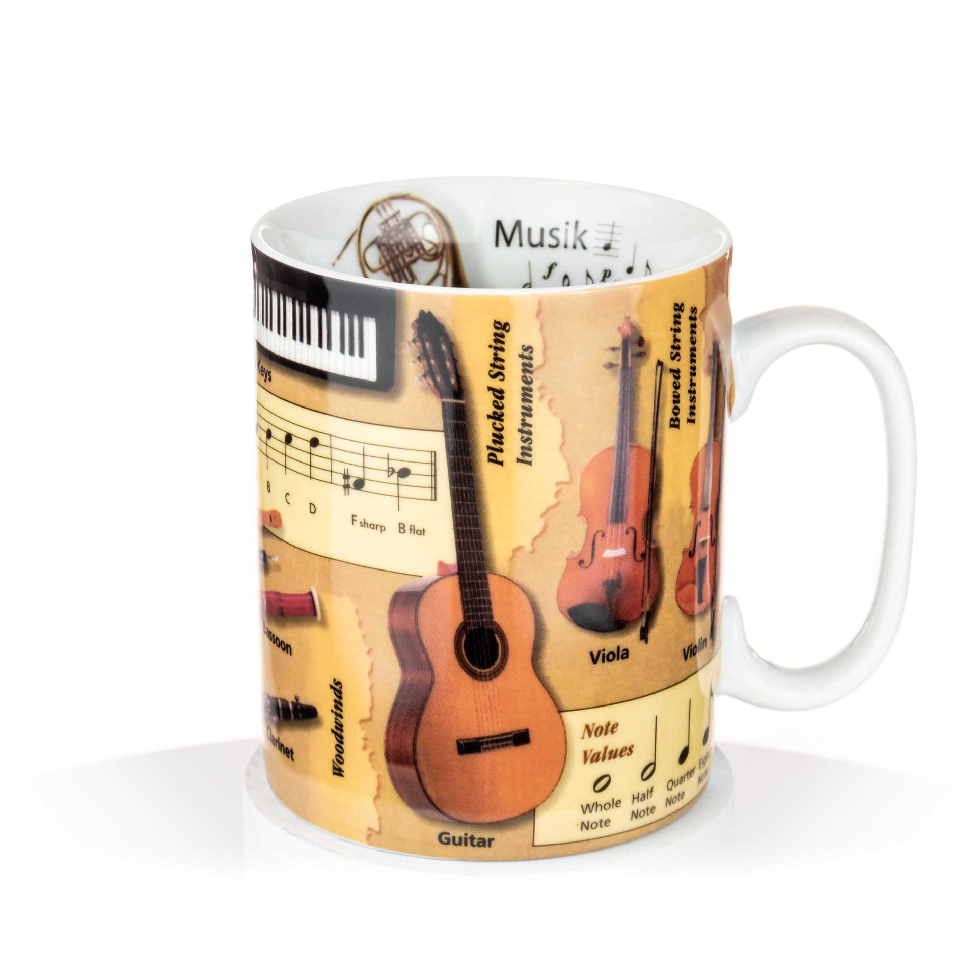 Porzellantasse "Musik" Porzellantasse "Musik"