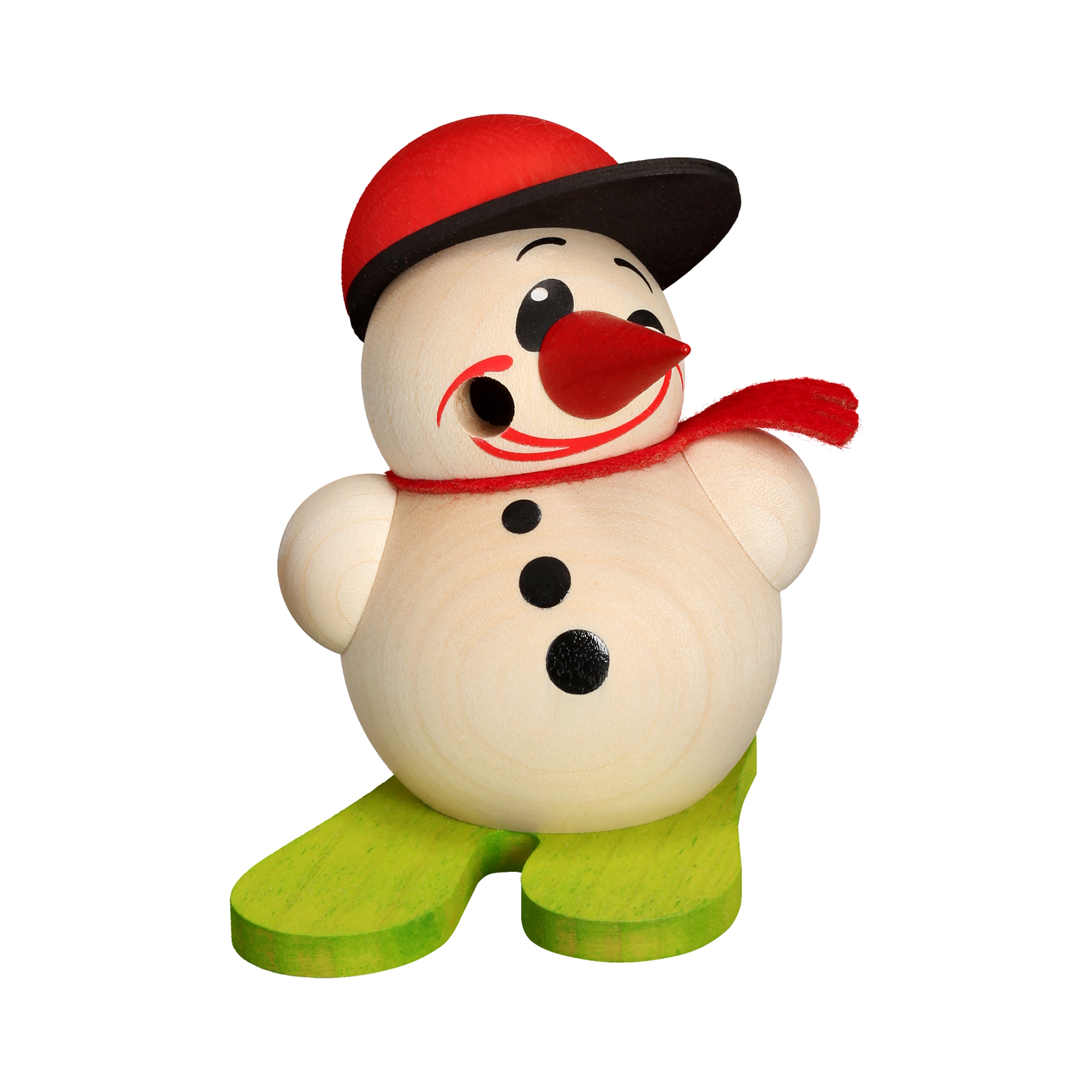 Rauchfigur Cool Man mit Ski und Basecap Rauchfigur Cool Man mit Ski und Basecap