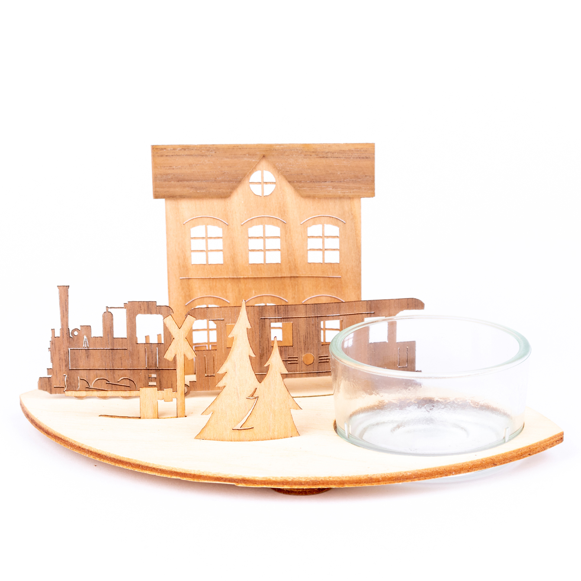 Teelichthalter Eisenbahn Teelichthalter Eisenbahn