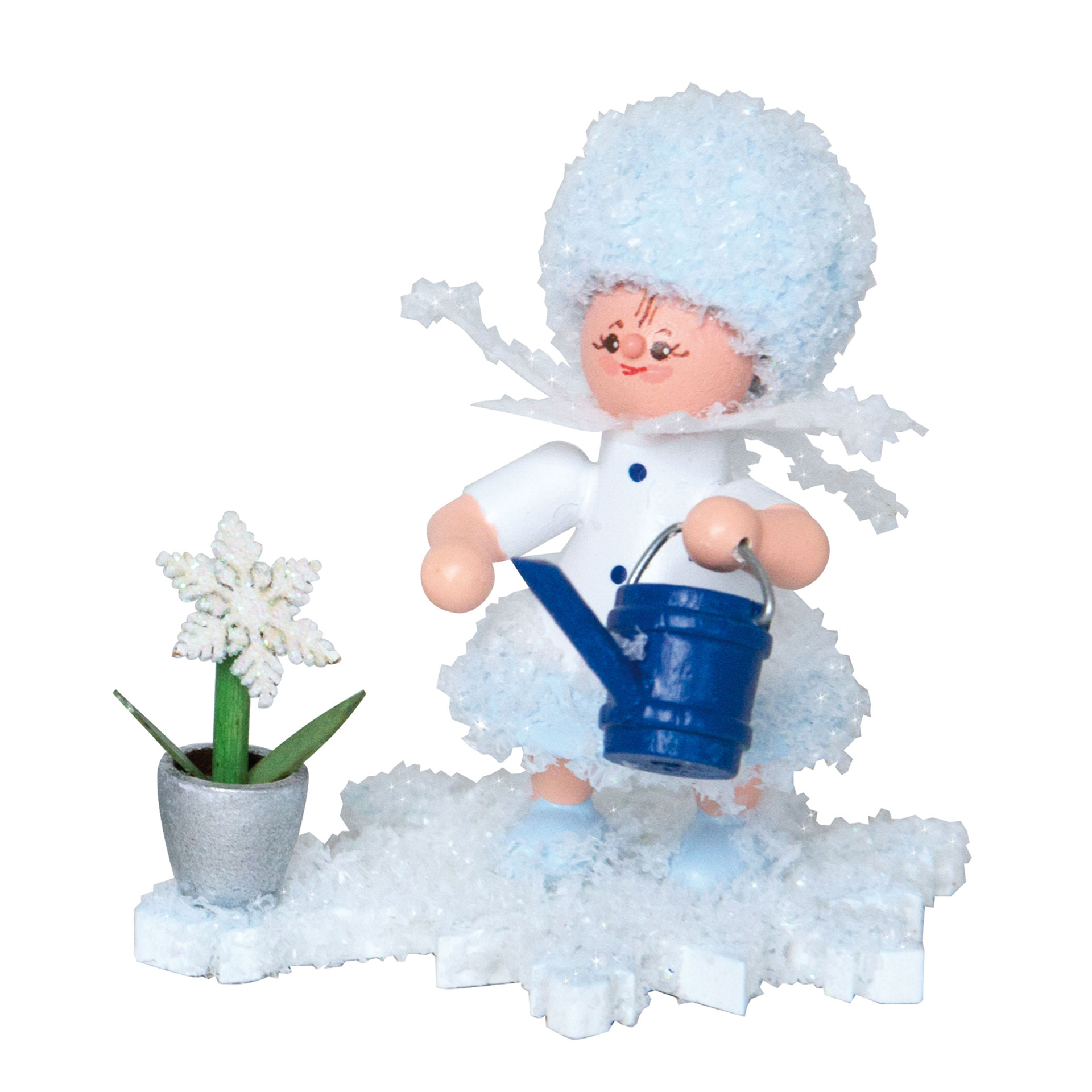 Schneeflöckchen mit Gießkanne Schneeflöckchen mit Gießkanne