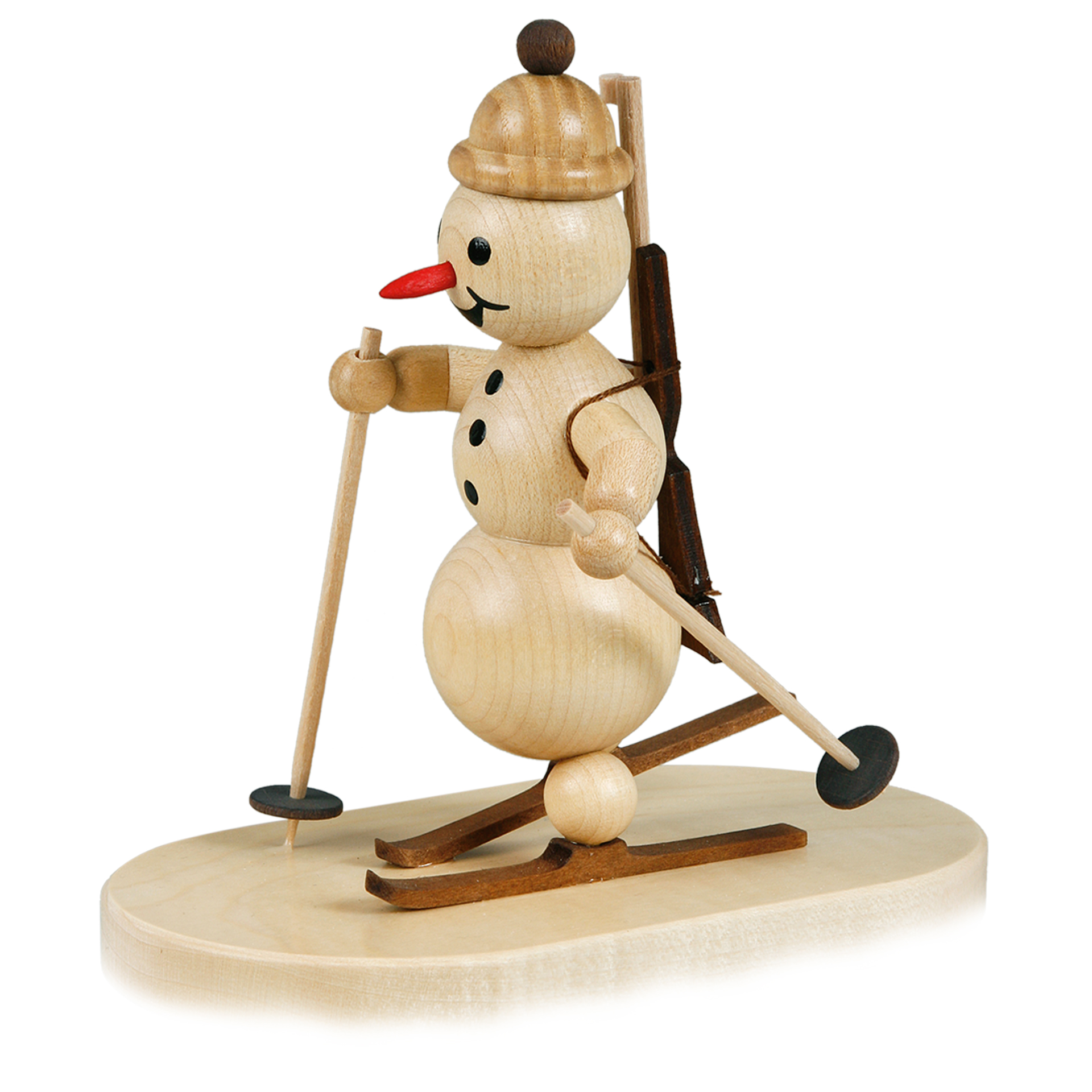 Schneemann Biathlon, stehend Schneemann Biathlon, stehend