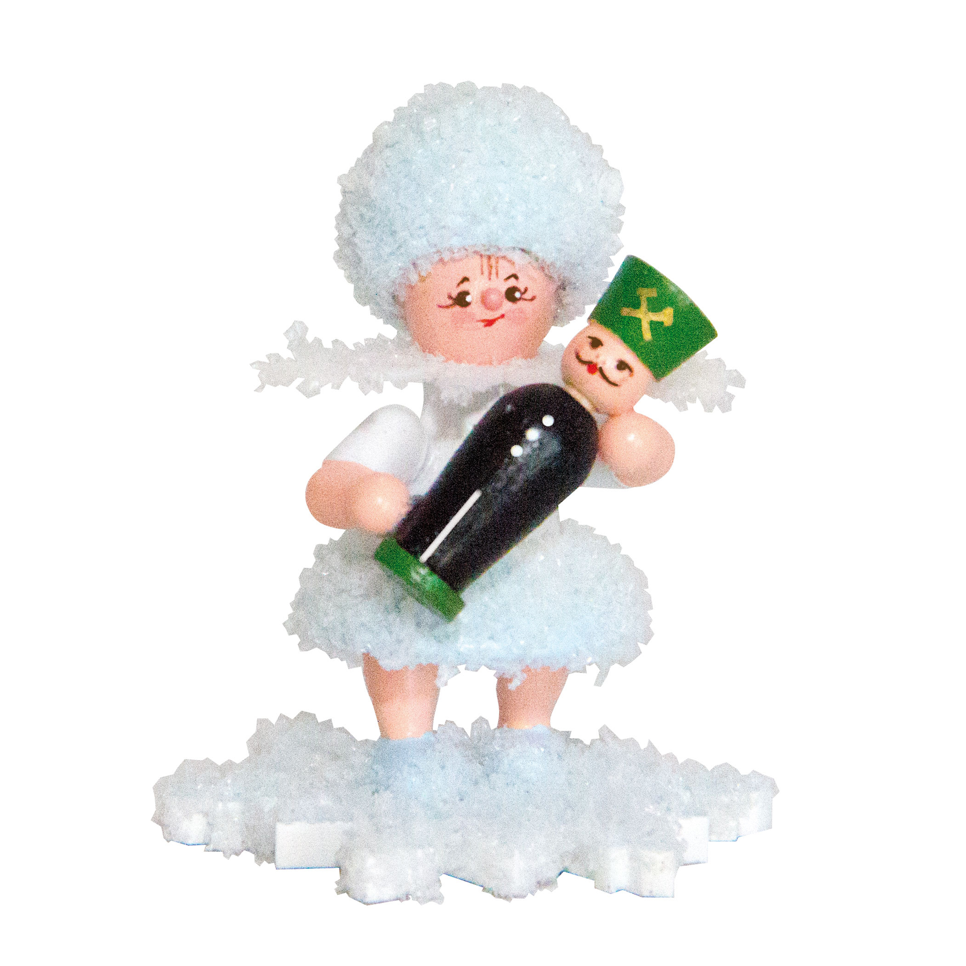 Schneeflöckchen mit Bergmann Schneeflöckchen mit Bergmann