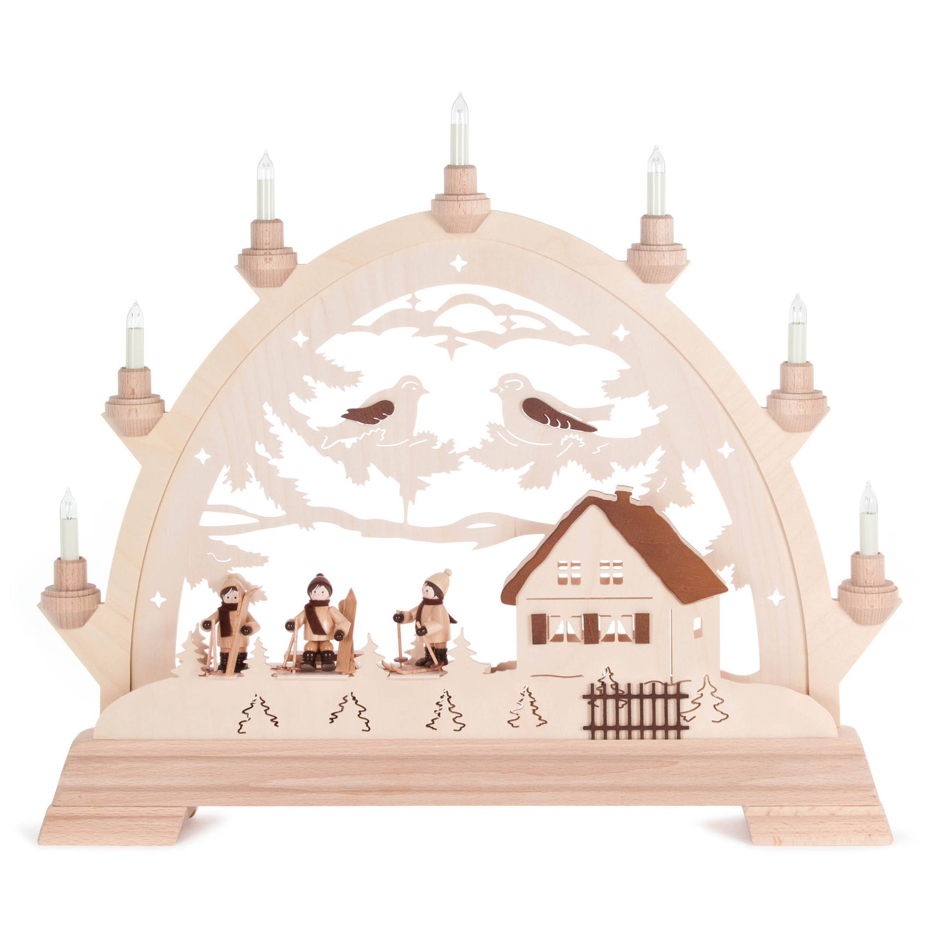 Schwibbogen Skifahrer Schwibbogen Skifahrer