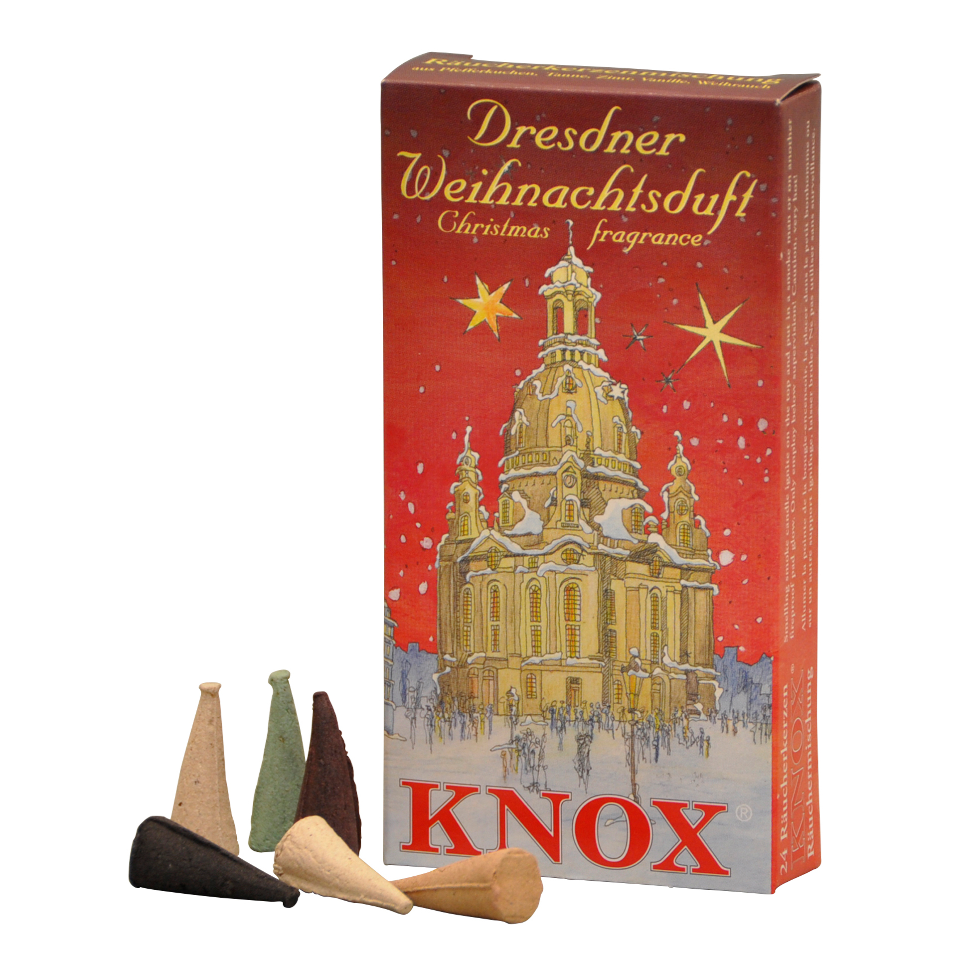 Knox Räucherkerzen Dresdener Weihnachtsmischung