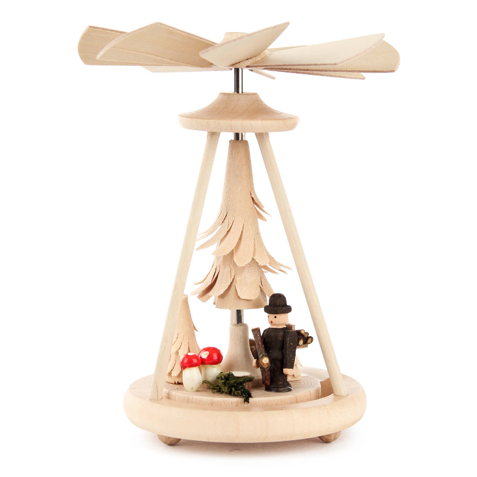Mini Pyramide Waldarbeiter, Wärmespiel