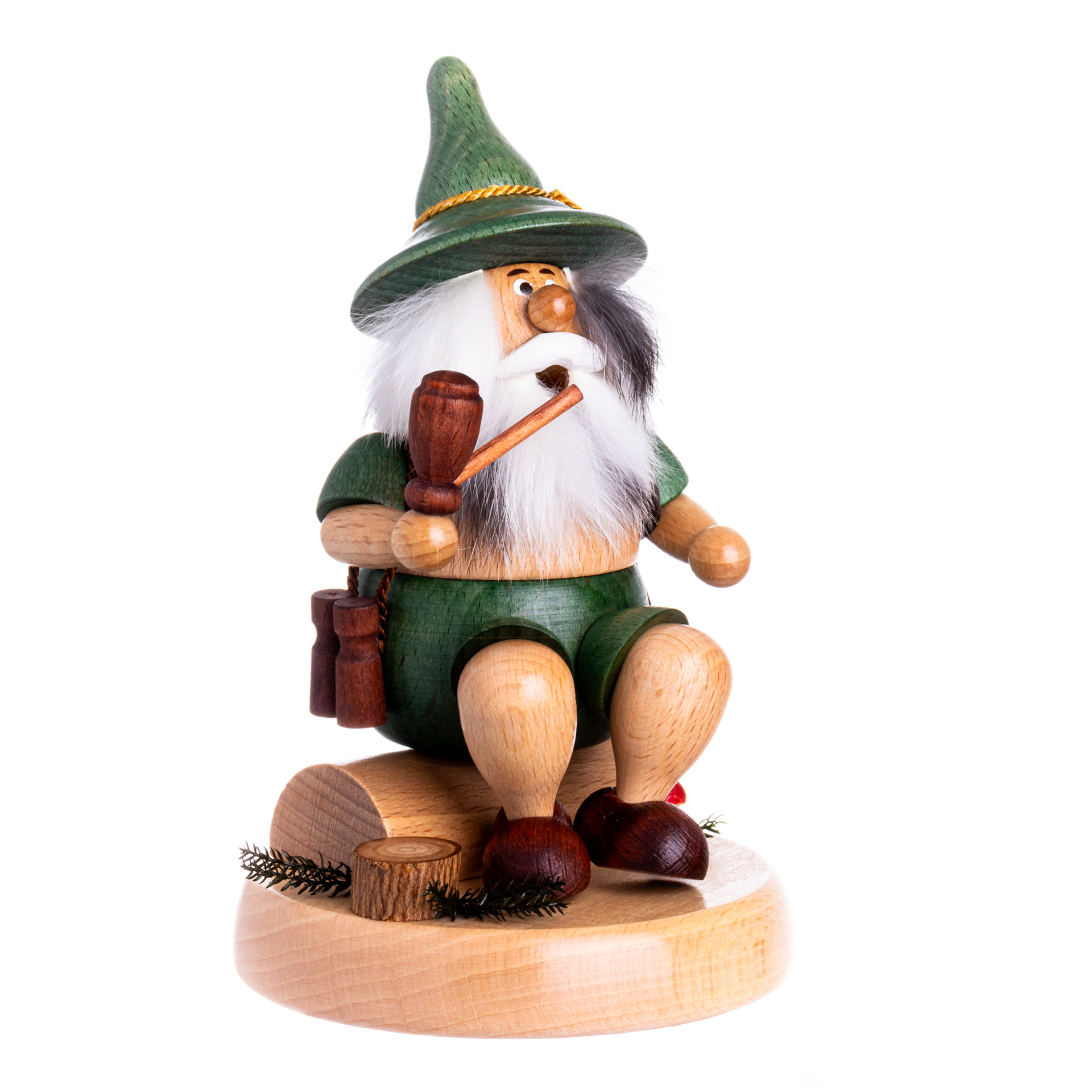 Rauchfigur Wichtel Jäger