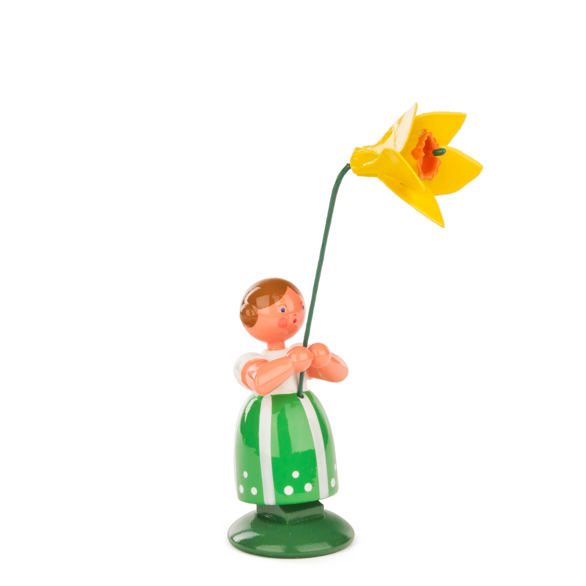 Blumenkind Mädchen mit Narzisse Blumenkind Mädchen mit Narzisse