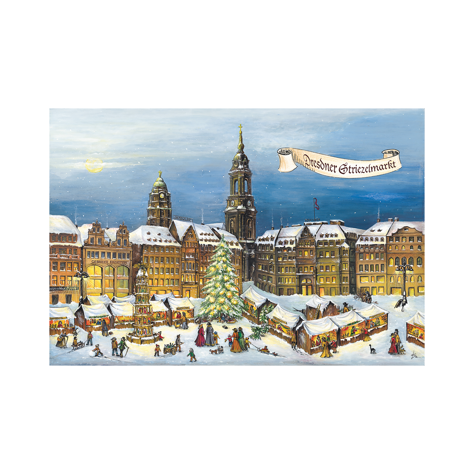 Adventskalender Dresden Striezelmarkt