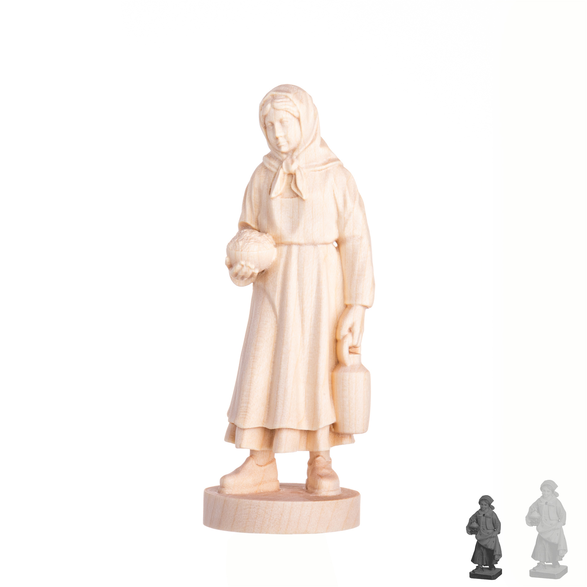 Beerenfrau 10cm, natur