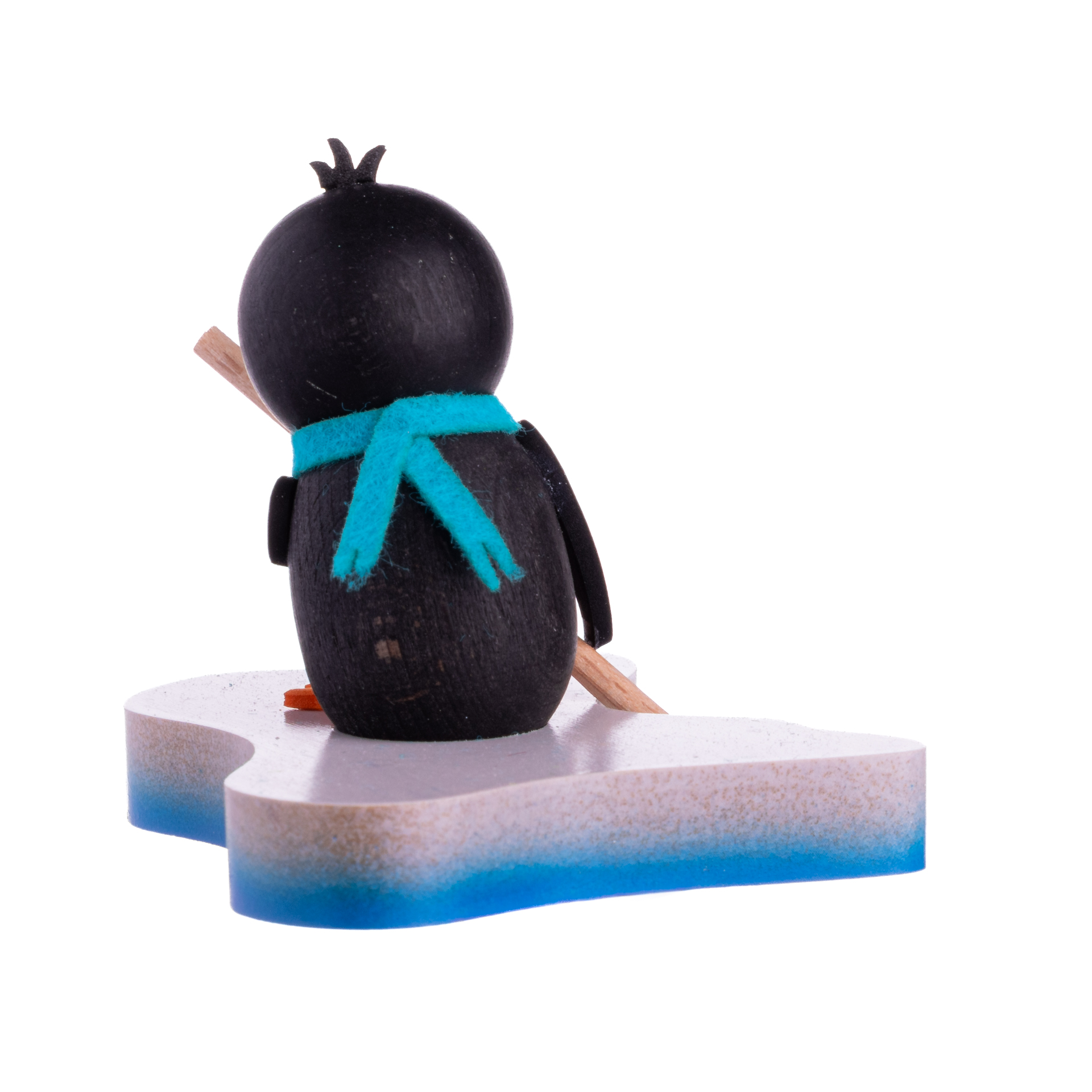 Pinguin auf Eisscholle "On tour"