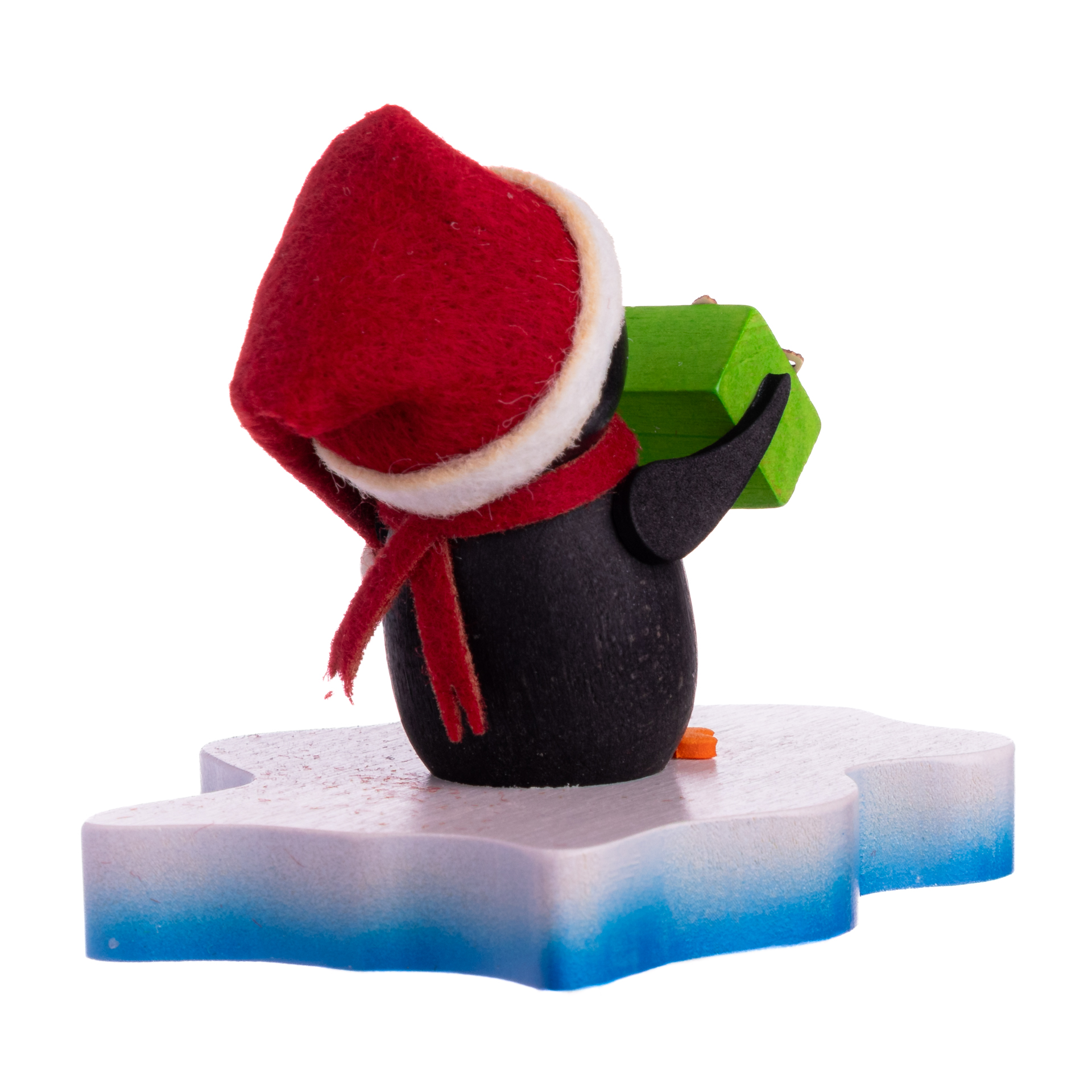 Pinguin auf Eisscholle "For you"