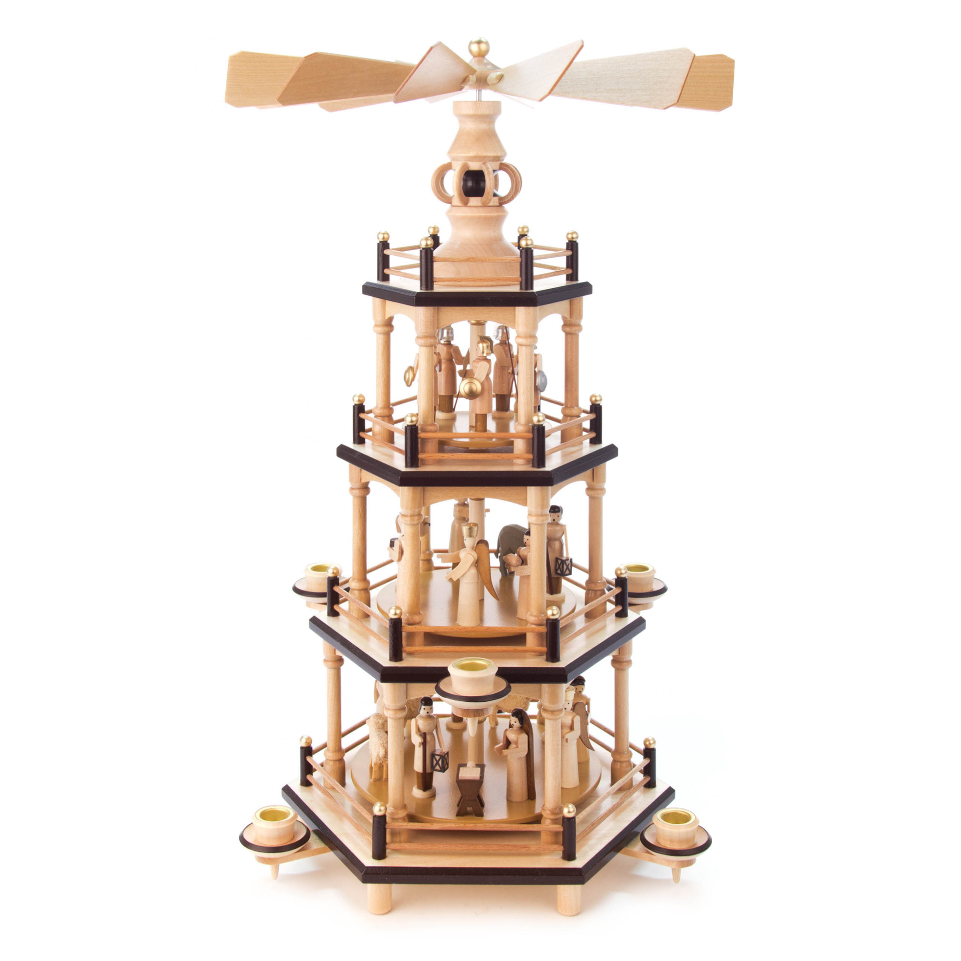 Pyramide Christi Geburt, 3-stöckig