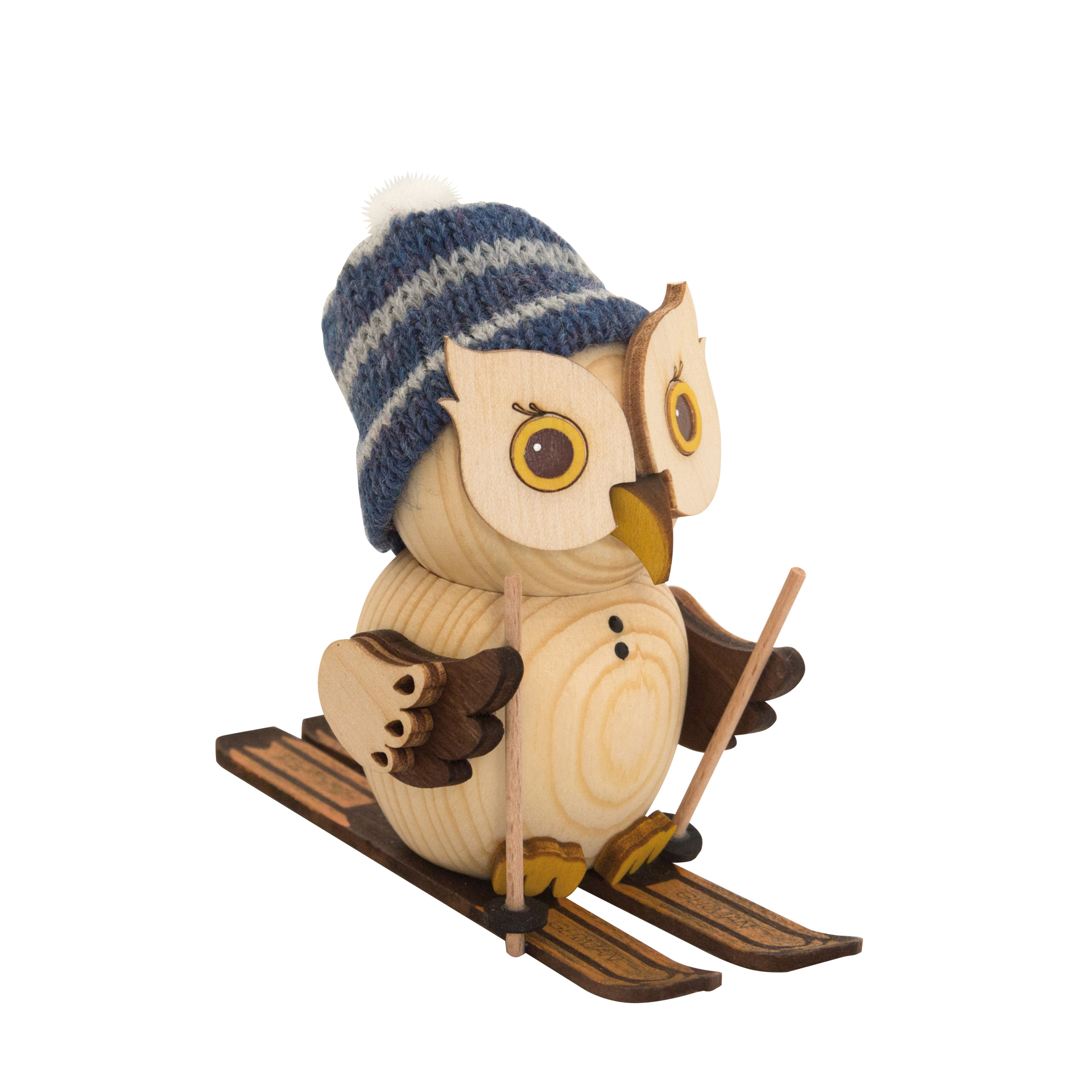 MINI Eule mit Ski MINI Eule mit Ski