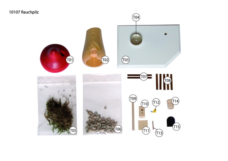 Bastelset Rauchpilz Bastelset Rauchpilz