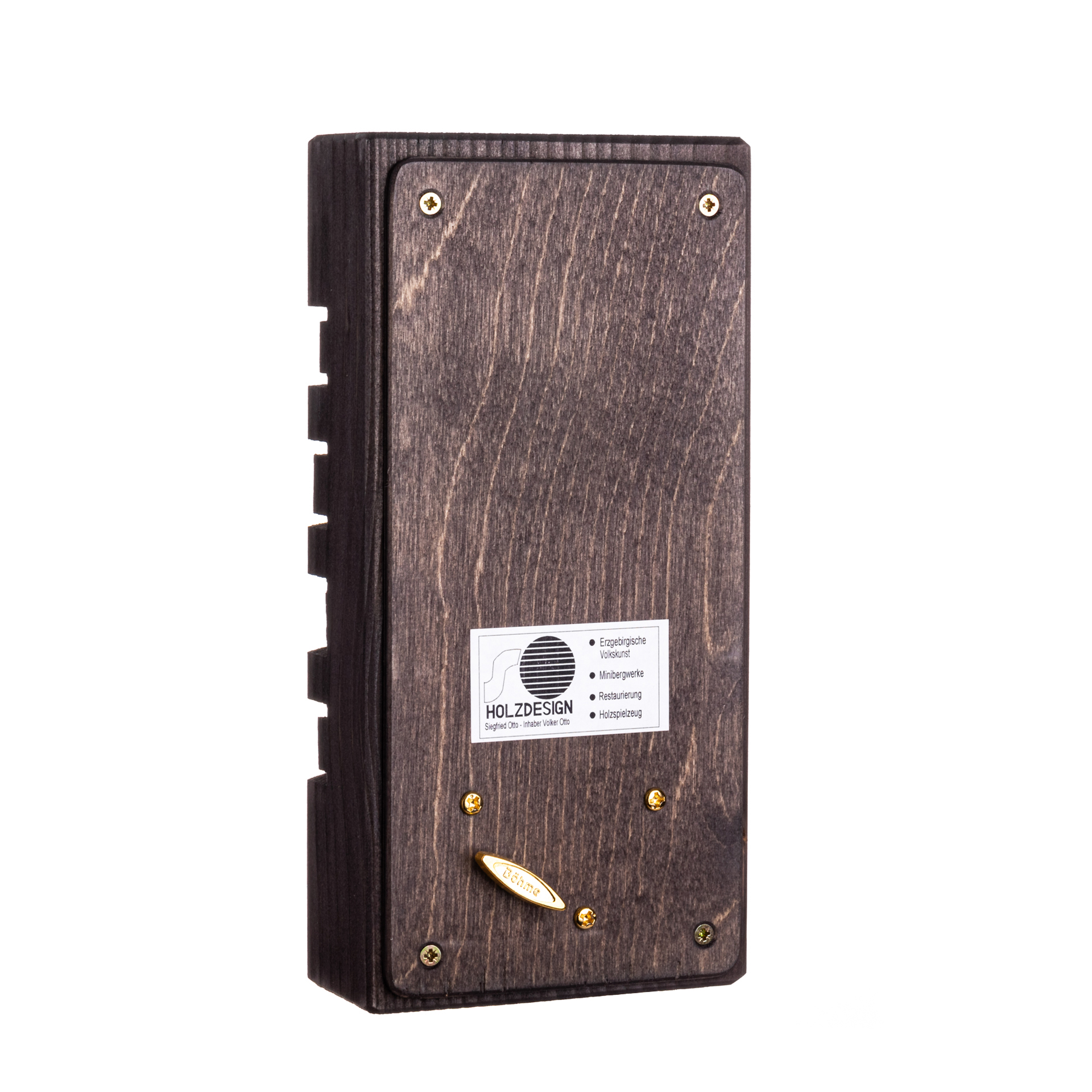 Spieldose Steiger in Holz