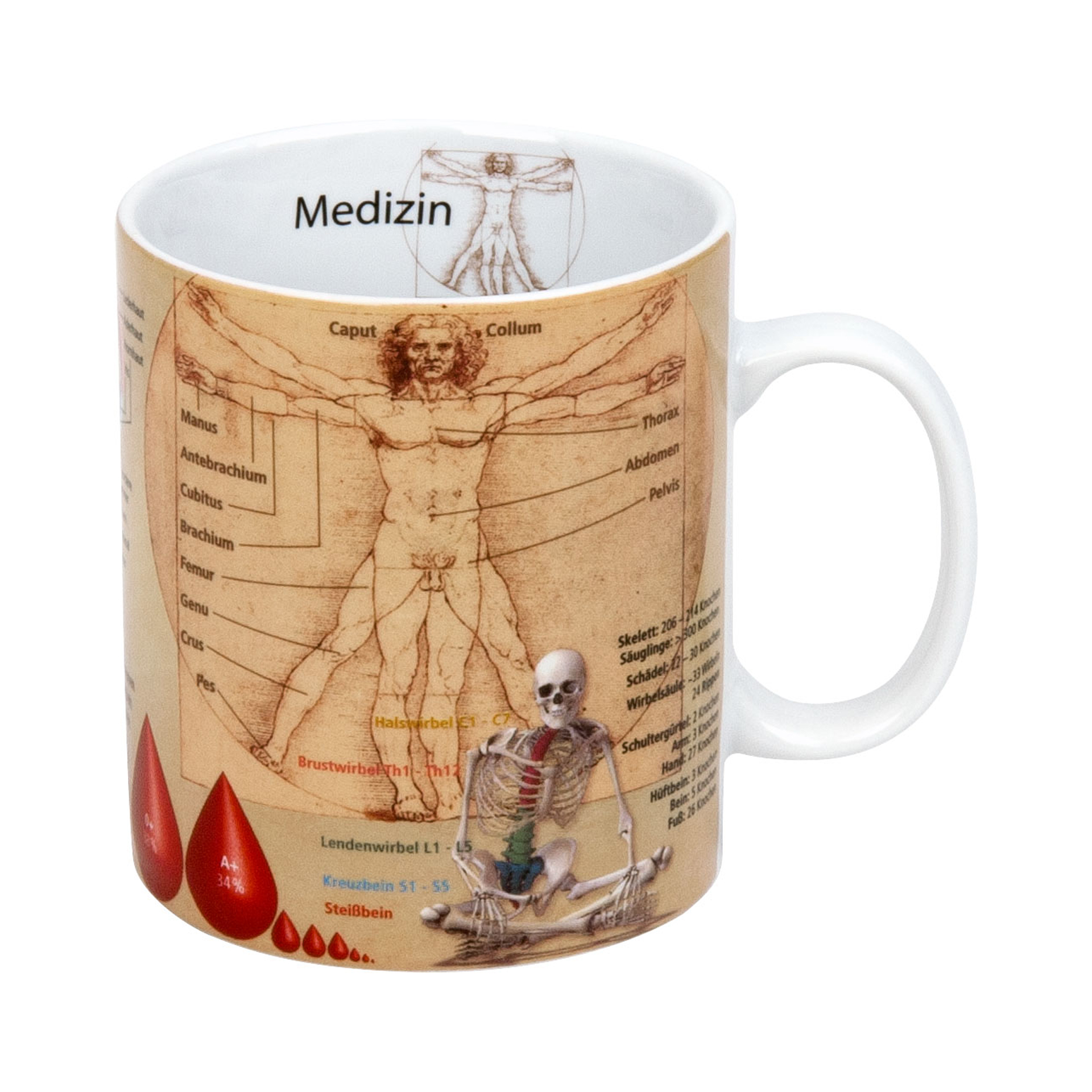 Porzellantasse "Medizin"