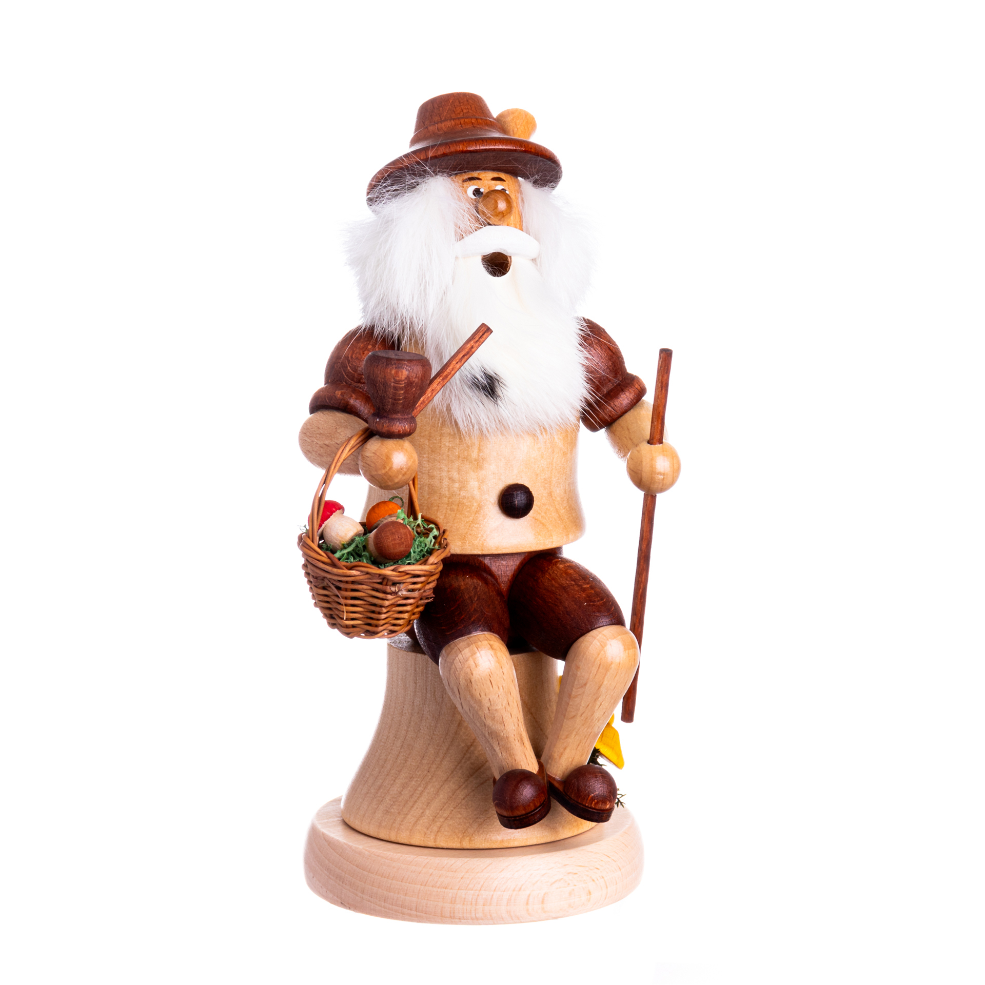 Rauchfigur Pilzsammler