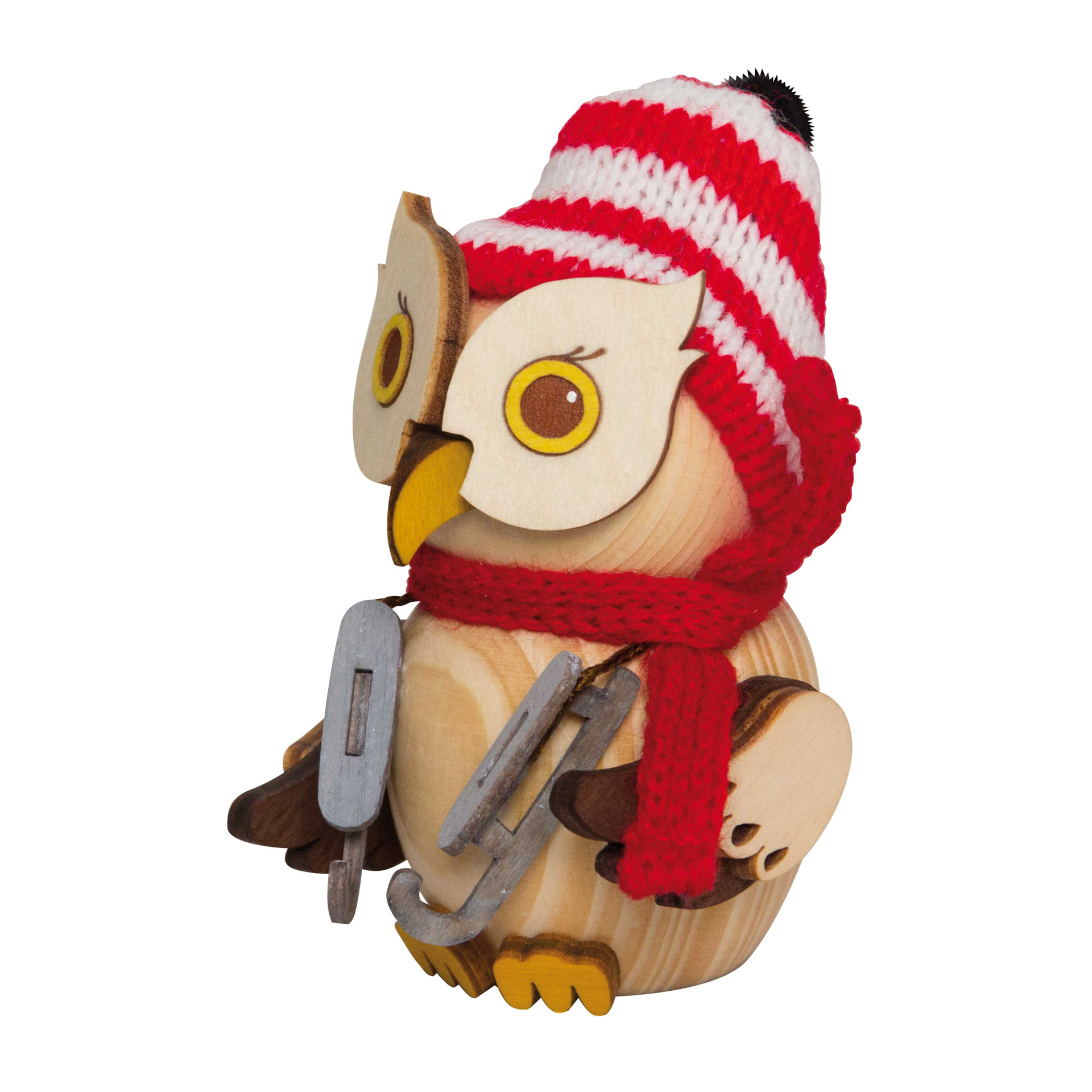 MINI Eule mit Schlittschuhen MINI Eule mit Schlittschuhen