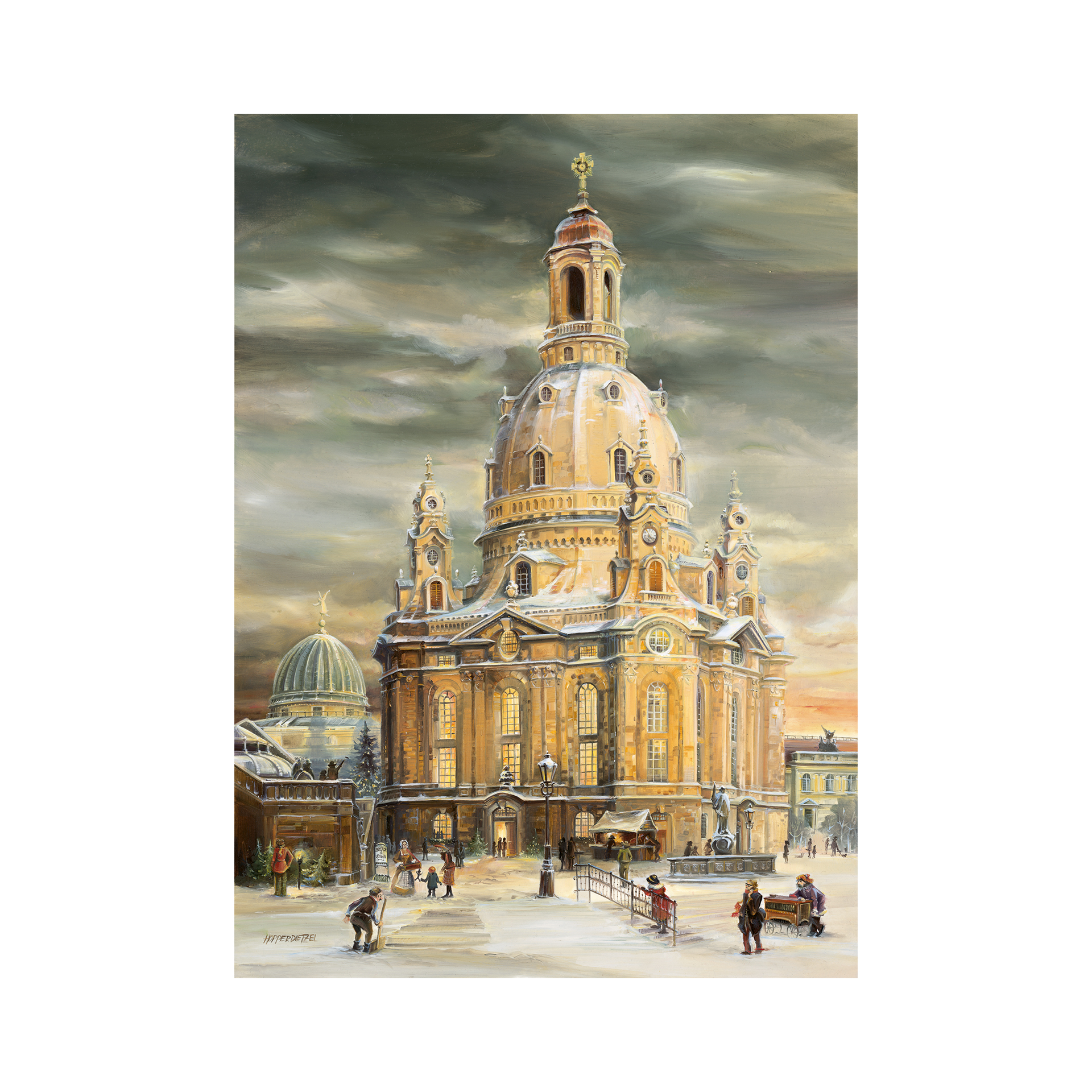 Adventskalender Dresden Frauenkirche