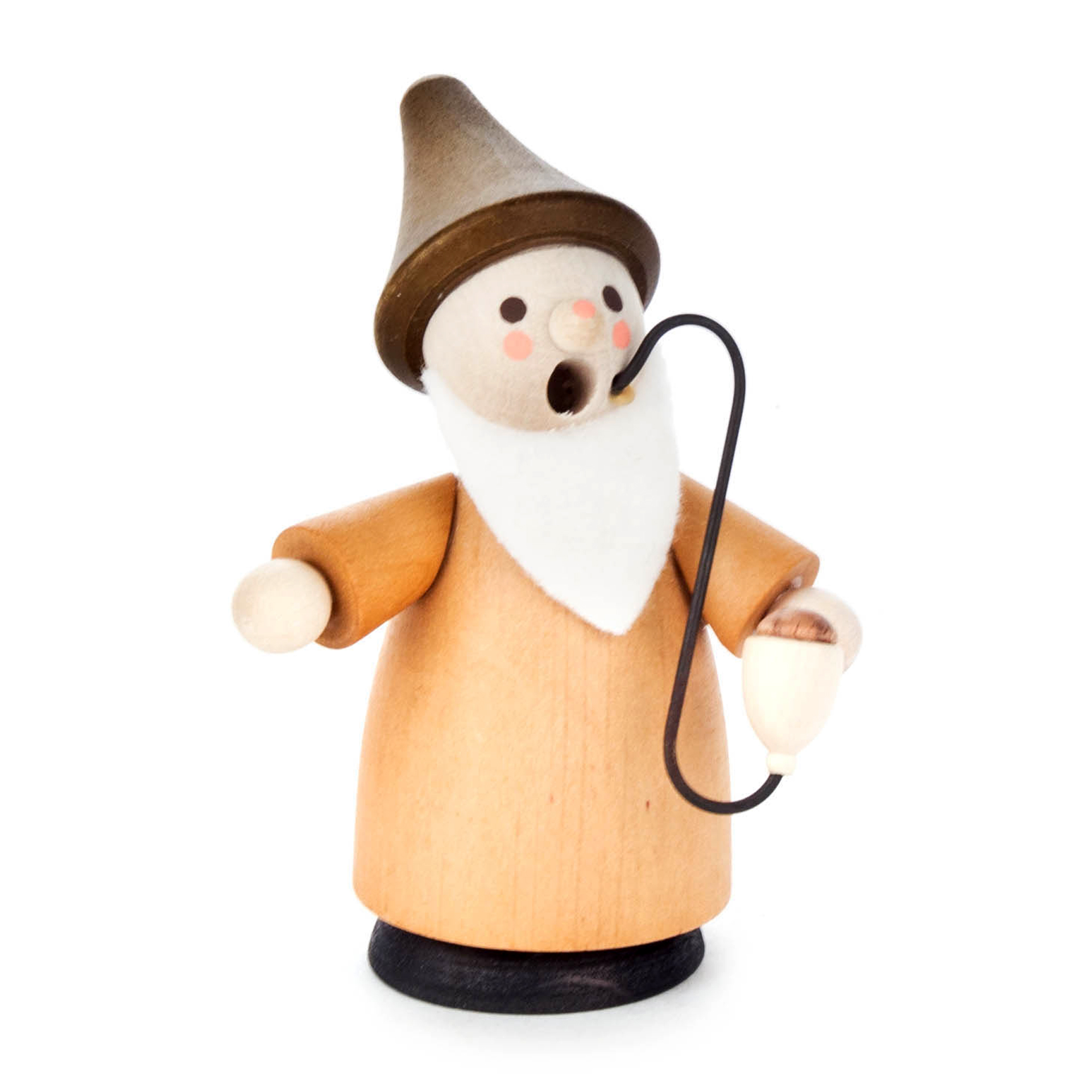 Mini Rauchfigur Wichtel, braun