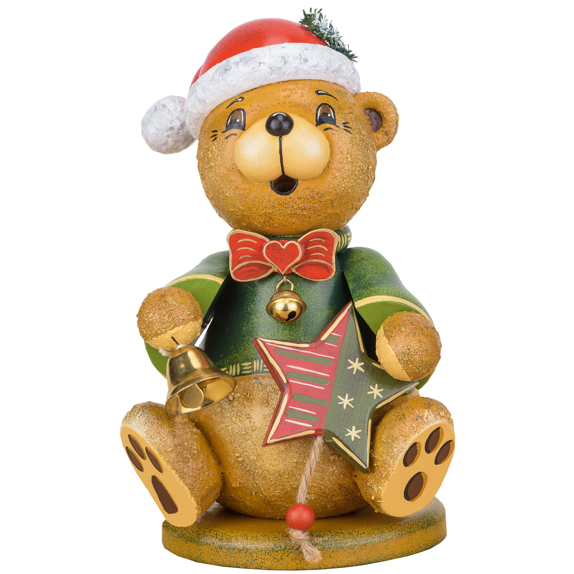 Rauchfigur Teddy Weihnachtsklaus Rauchfigur Teddy Weihnachtsklaus