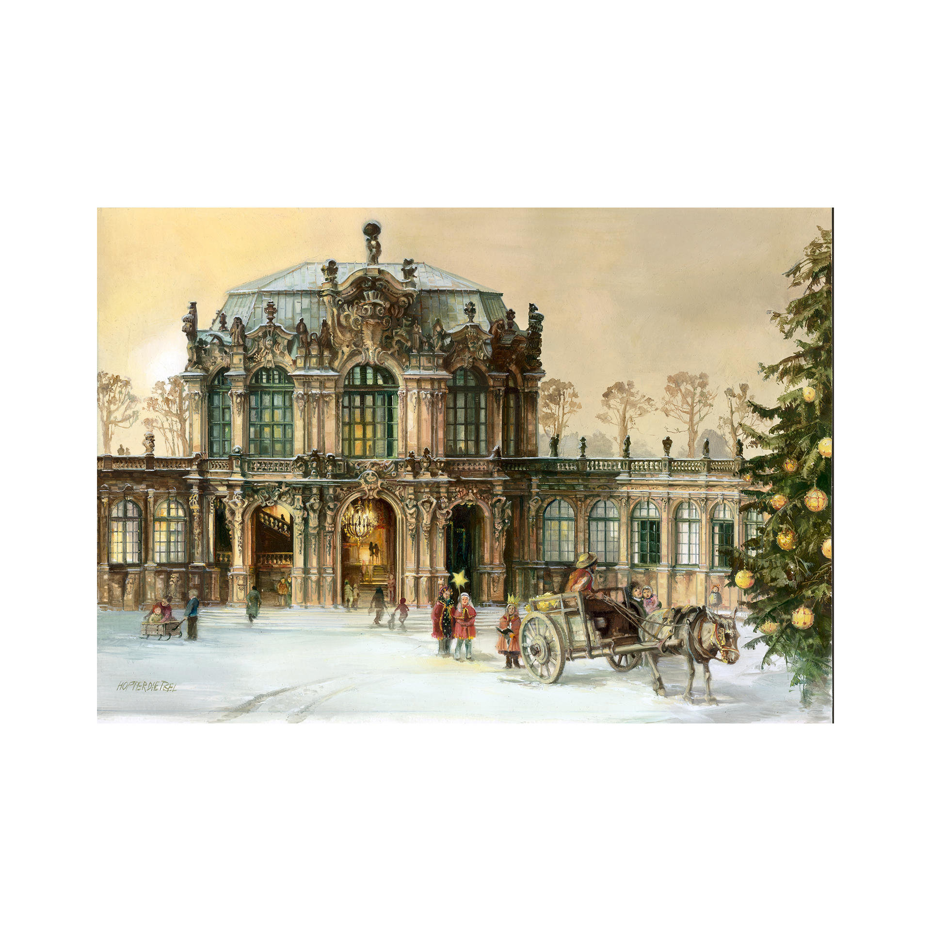 Adventskalender Dresden Zwinger