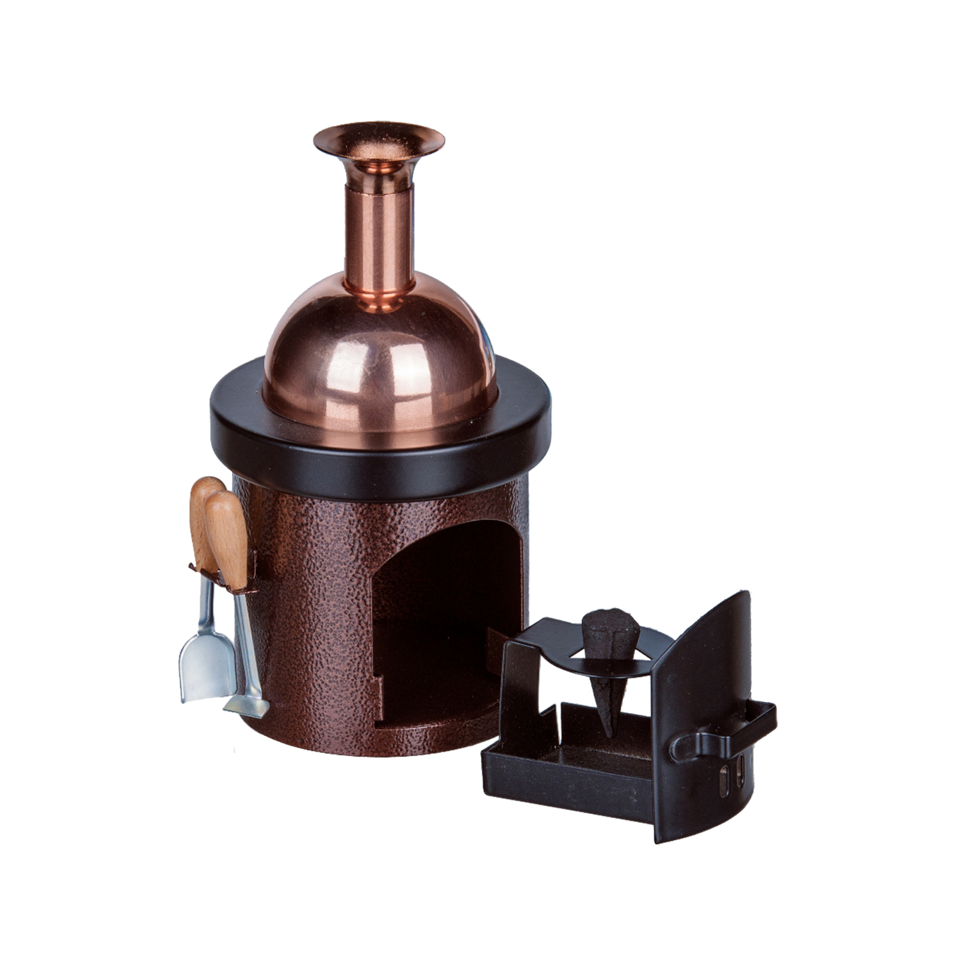 Rauchofen Braukessel, braun/kupfer Rauchofen Braukessel, braun/kupfer