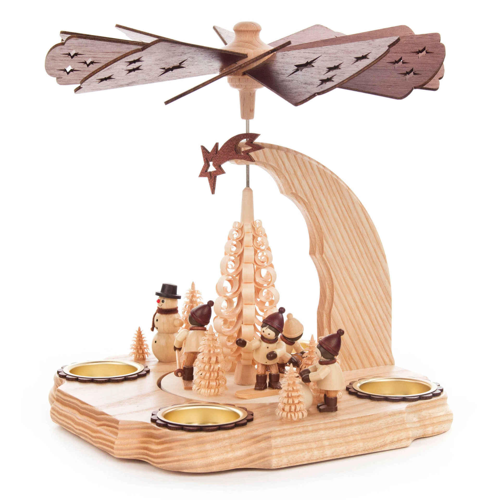 Pyramide Winterfreuden, für Teelichte Pyramide Winterfreuden, für Teelichte