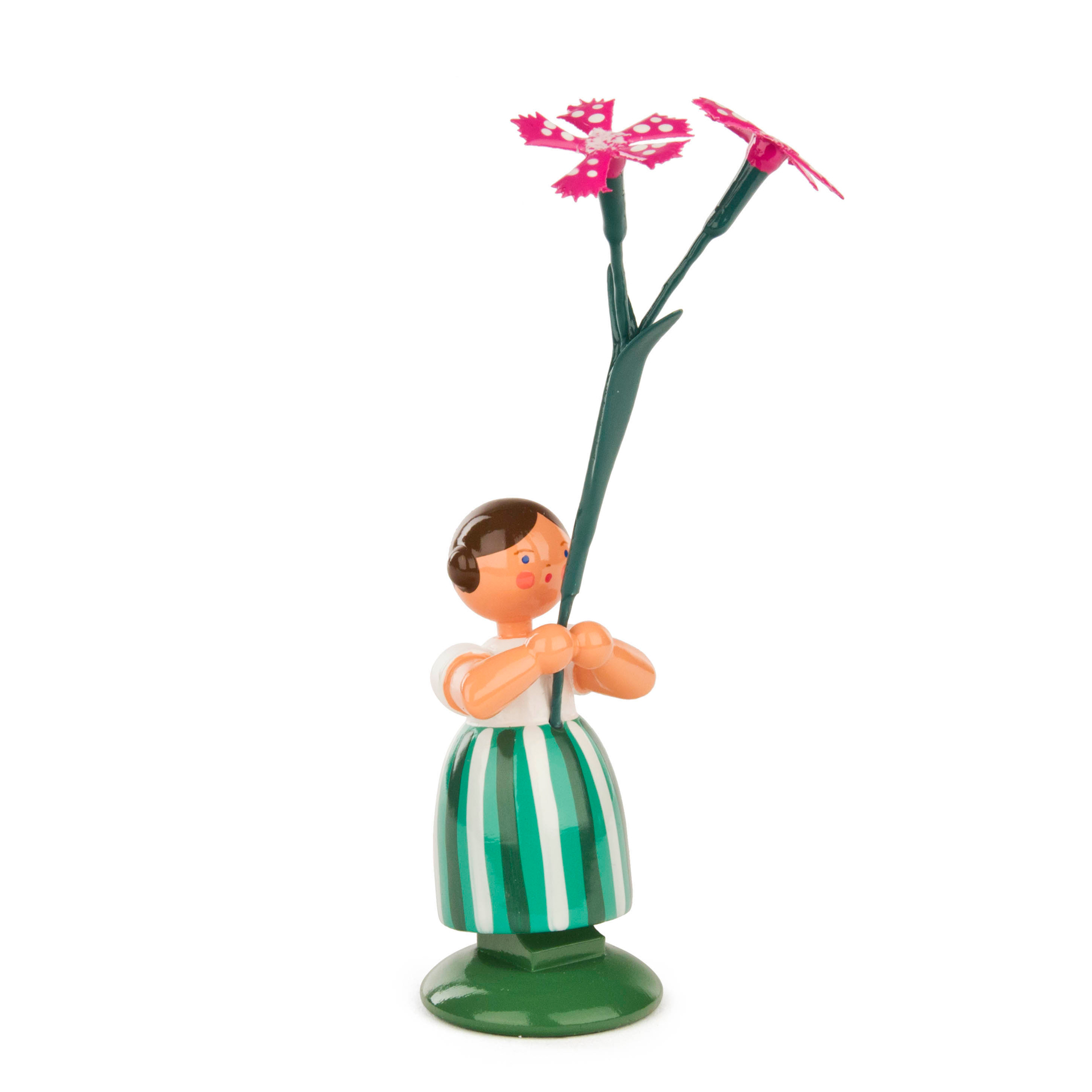 Blumenkind Mädchen mit Wiesennelke Blumenkind Mädchen mit Wiesennelke