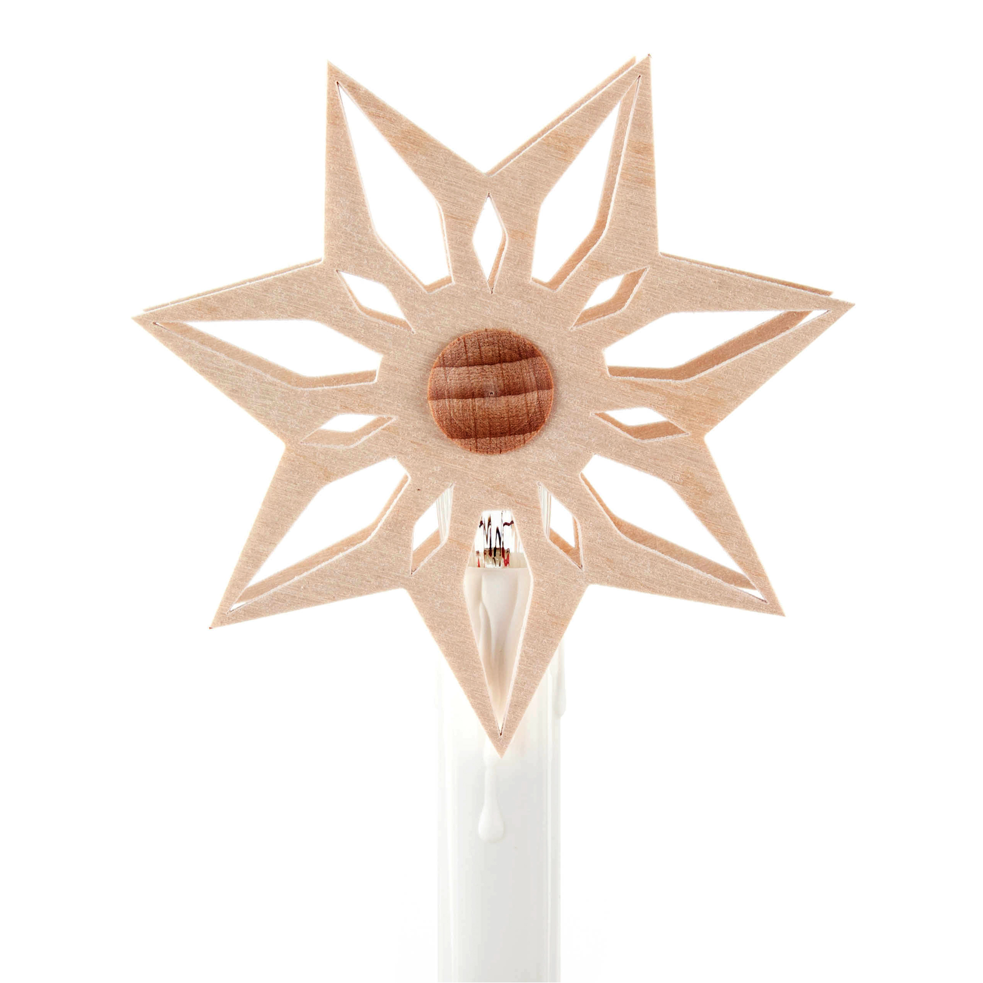 Kerzenaufstecker Stern Kerzenaufstecker Stern