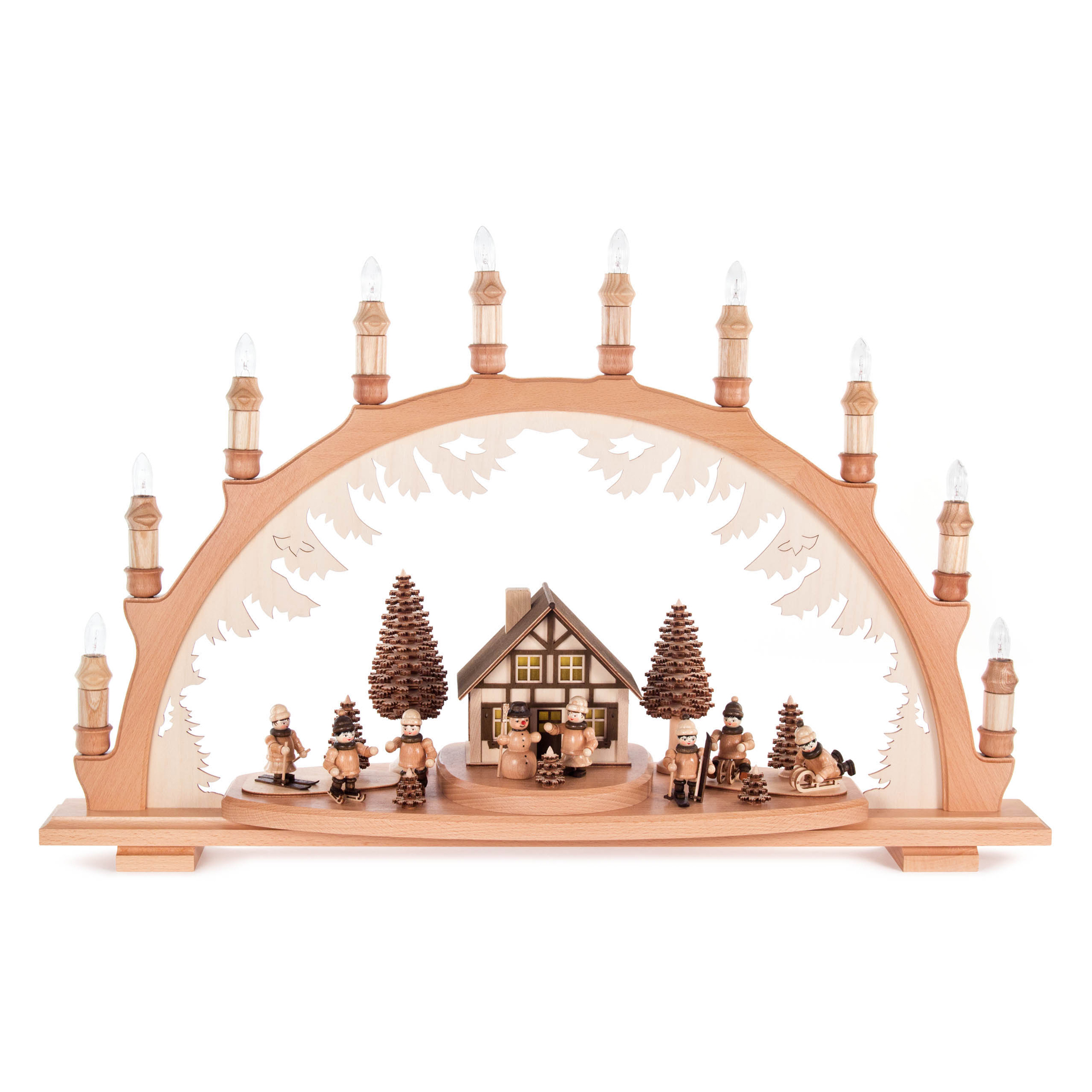 Schwibbogen Winterkinder Schwibbogen Winterkinder