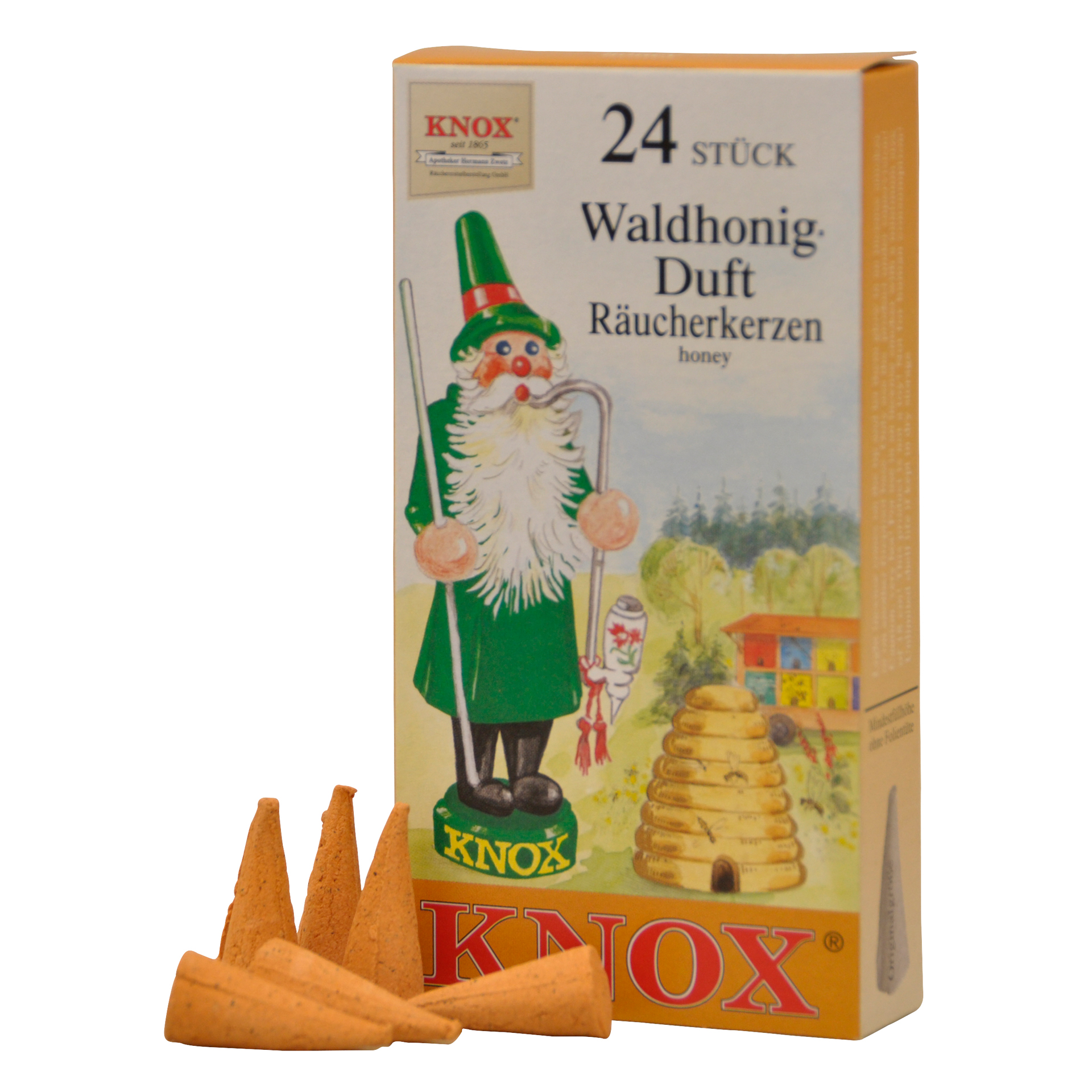 Knox Räucherkerzen Waldhonig 