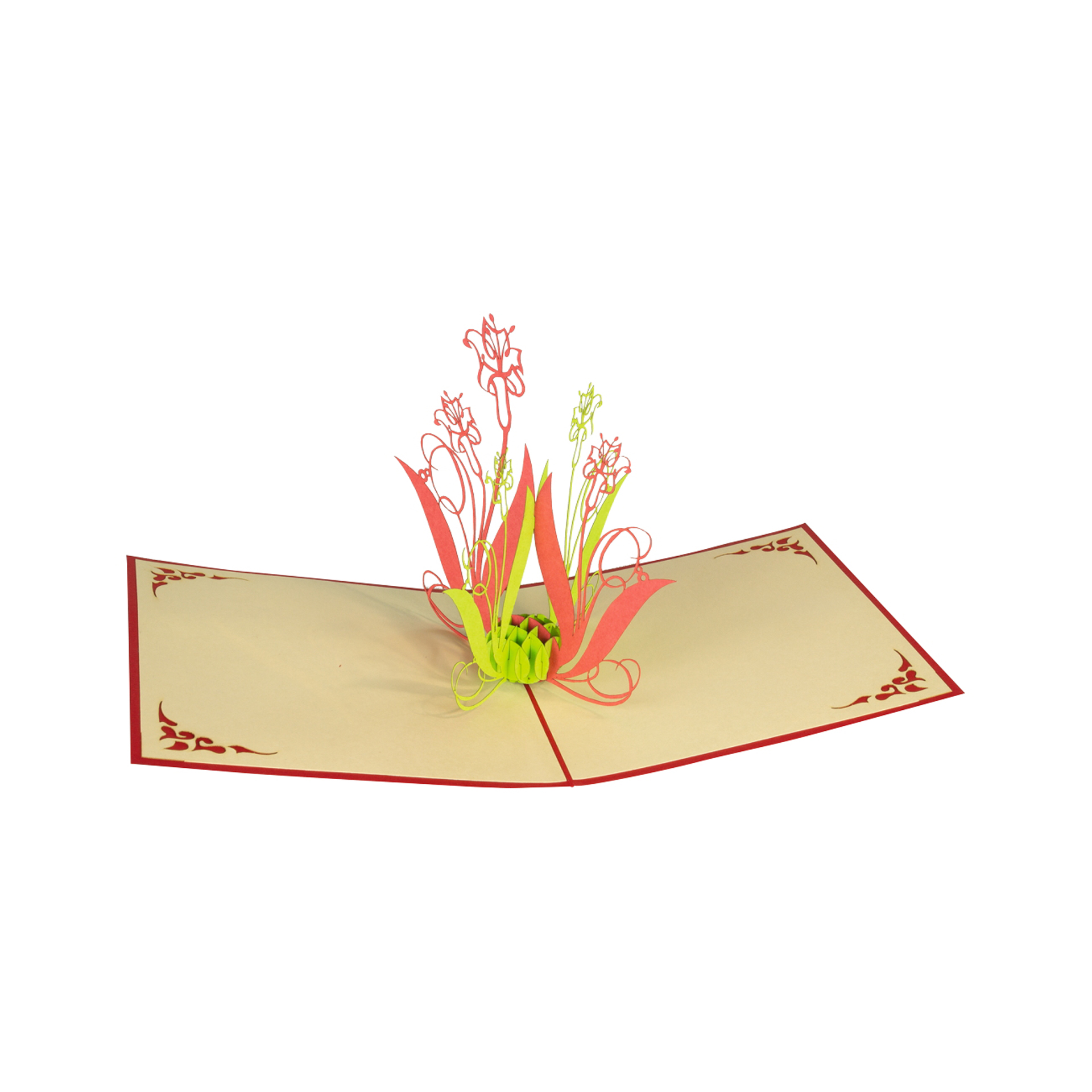3D-Karte Blumenstrauß 