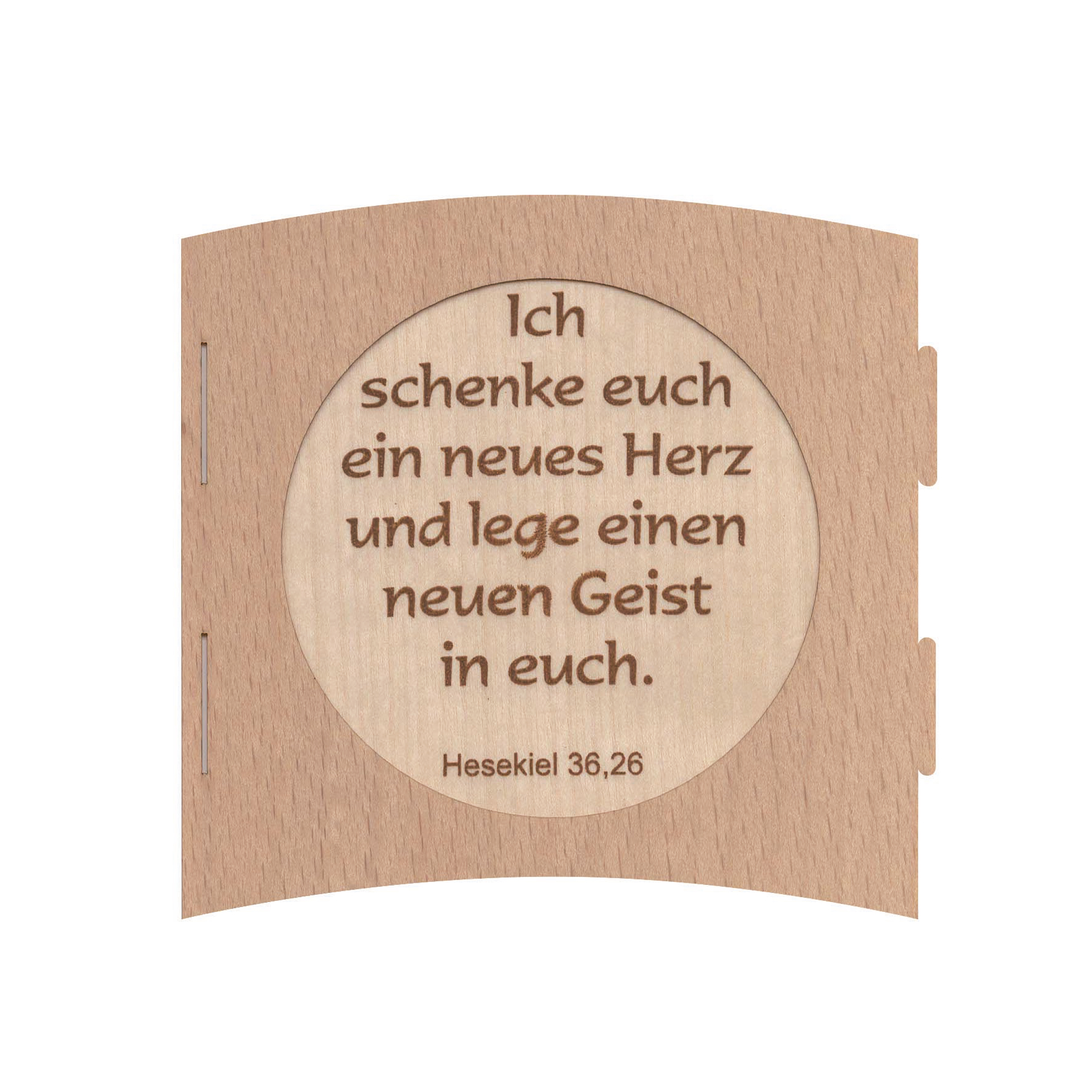 Motivleuchte Jahreslosung 2017, Hesekiel 36,26 Motivleuchte Jahreslosung 2017, Hesekiel 36,26
