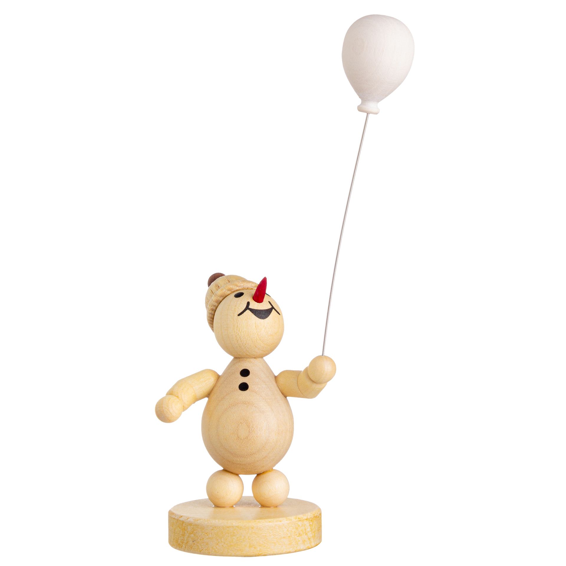 Schneemann Junior mit Luftballon Schneemann Junior mit Luftballon