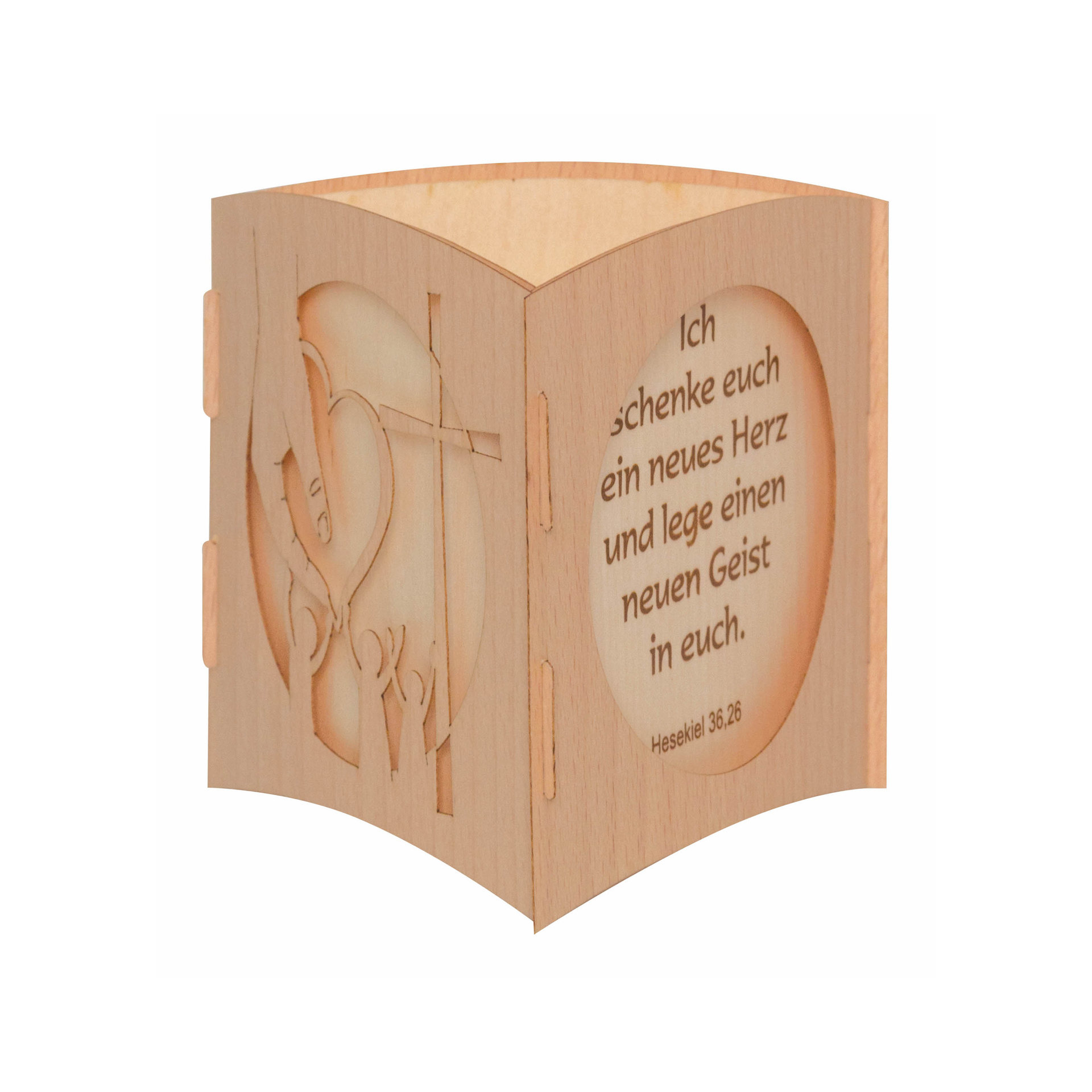 Motivleuchte Jahreslosung 2017, Hesekiel 36,26 Motivleuchte Jahreslosung 2017, Hesekiel 36,26