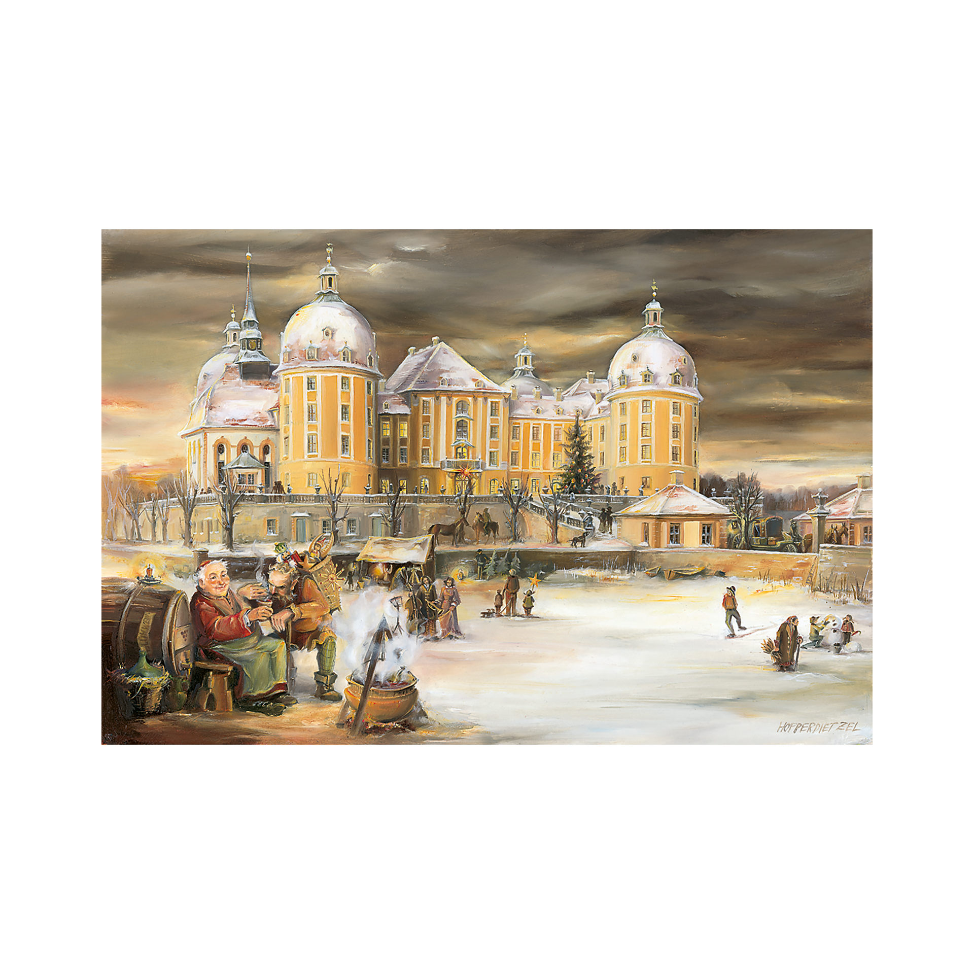 Adventskalender Schloss Moritzburg