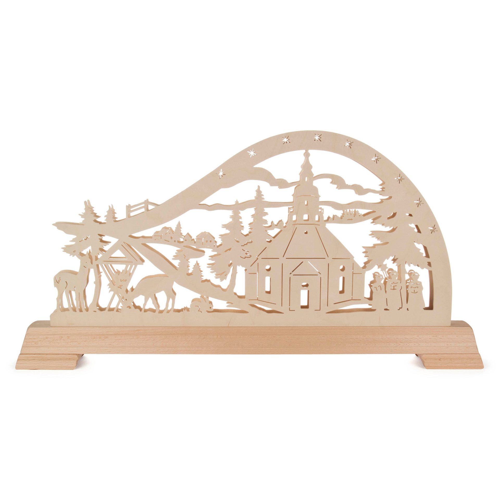 Schwibbogen Seiffener Kirche Schwibbogen Seiffener Kirche