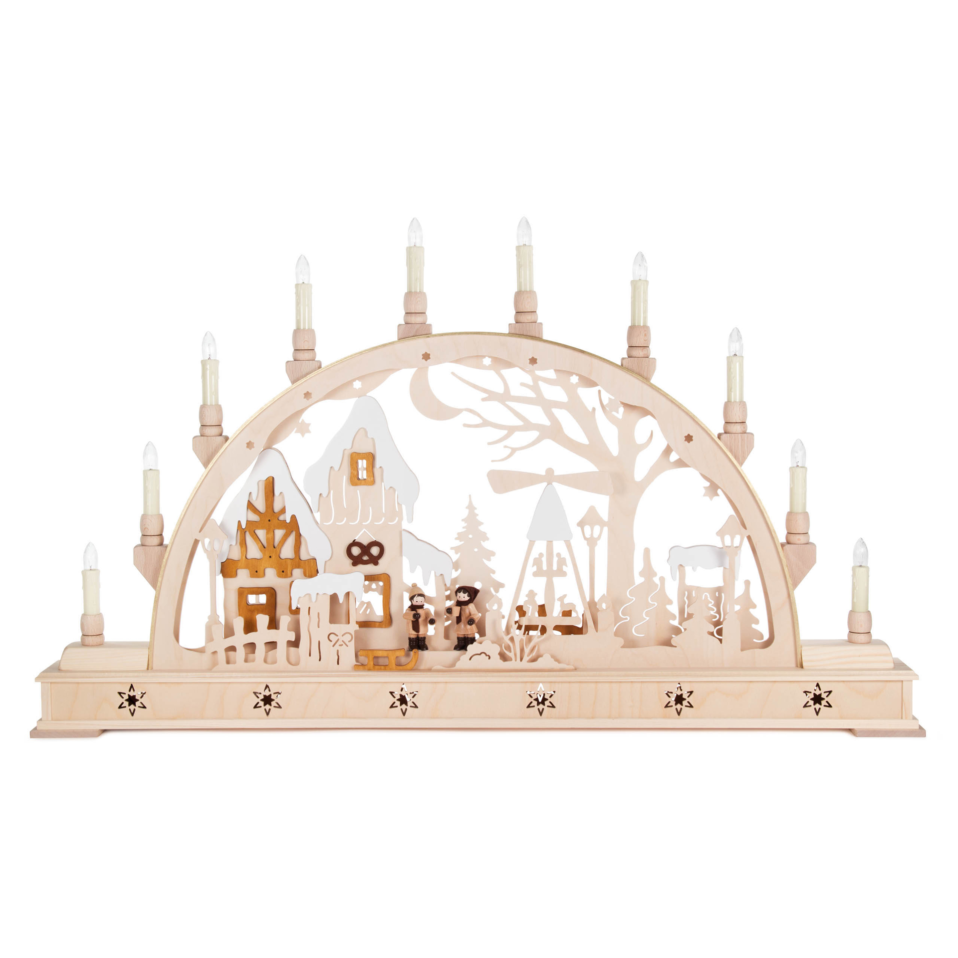 Schwibbogen Weihnachtsmarkt