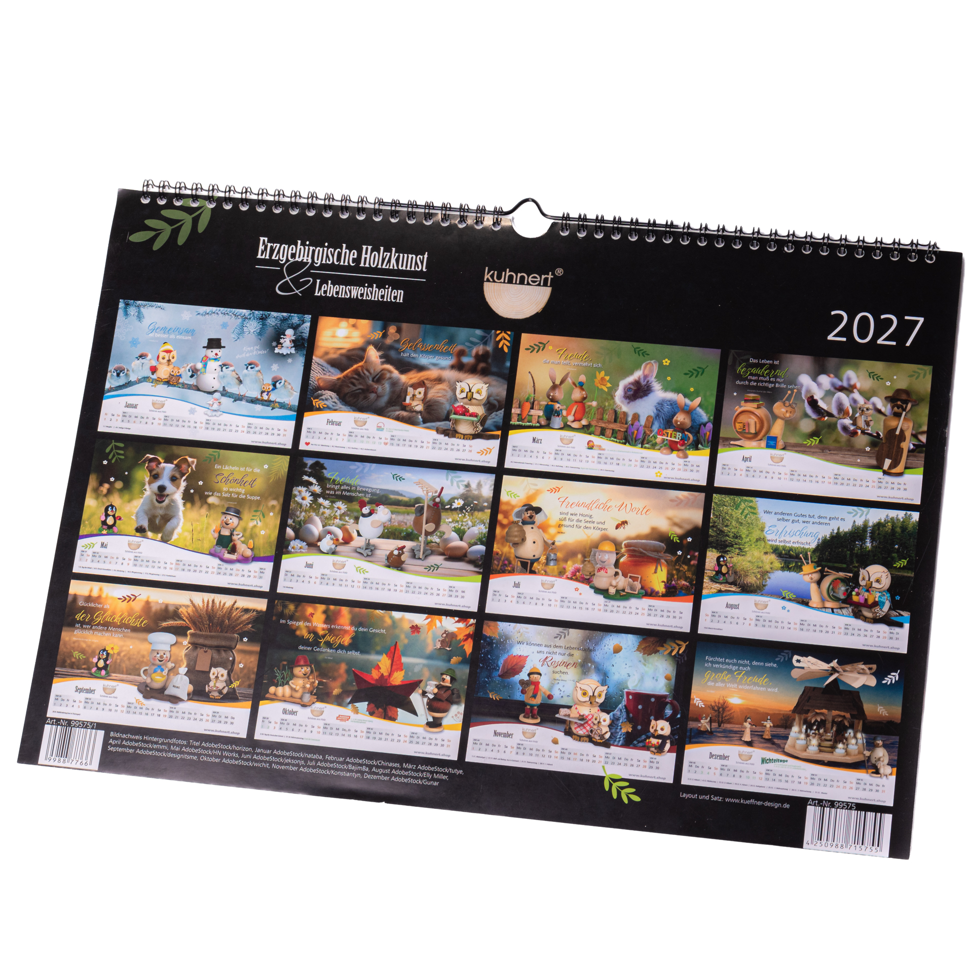 Fotokalender Kuhnert 2027, A3